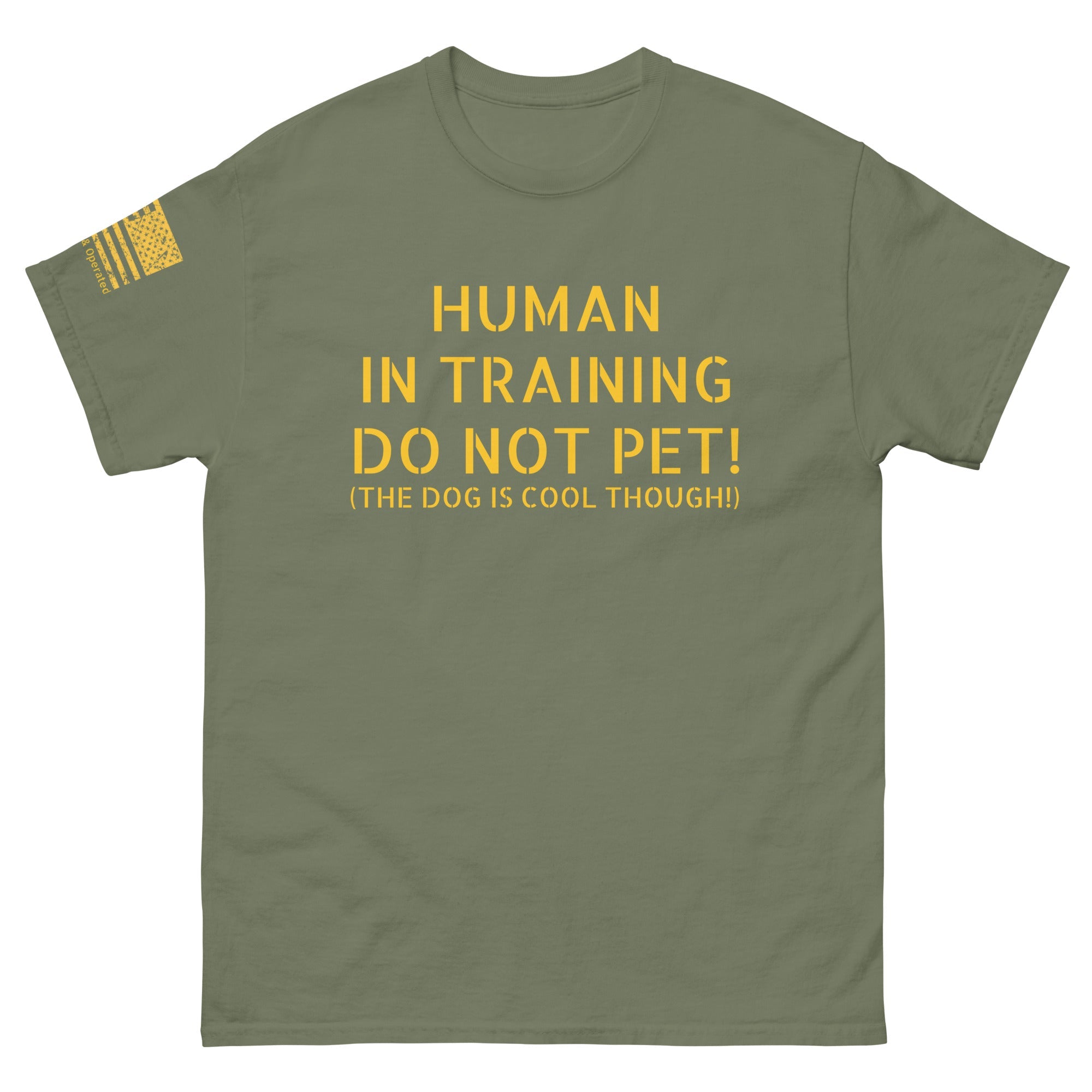 Everything Lifesaving Human in Training men's t-shirt