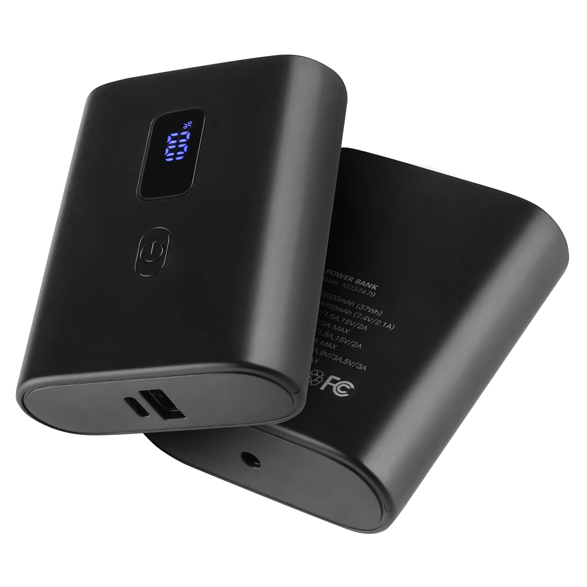 Gobi Heat® 5000 mAh PD Fast-Charge Battery - 5V-20V