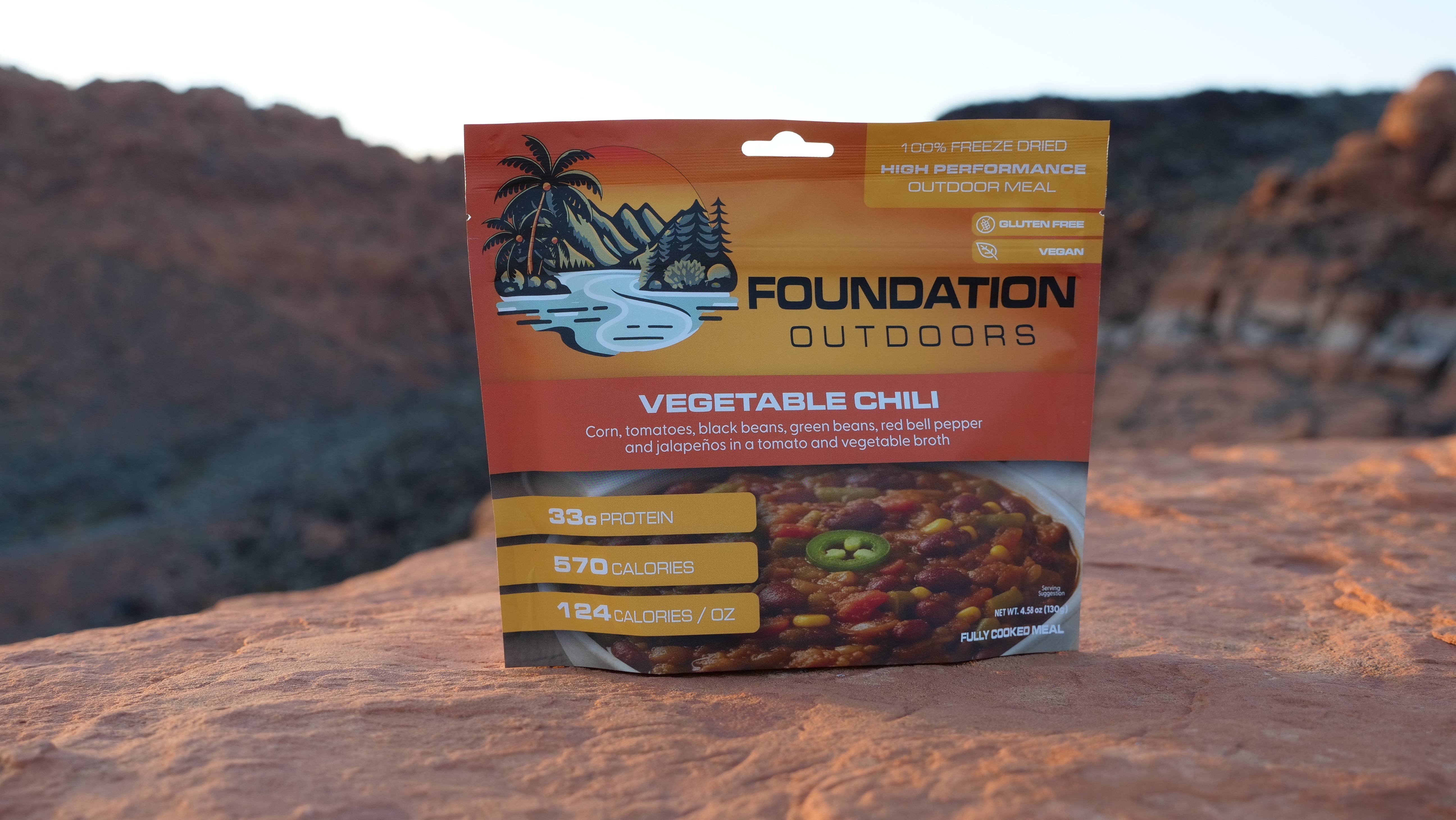 Vegan Vegetable Chili Meal