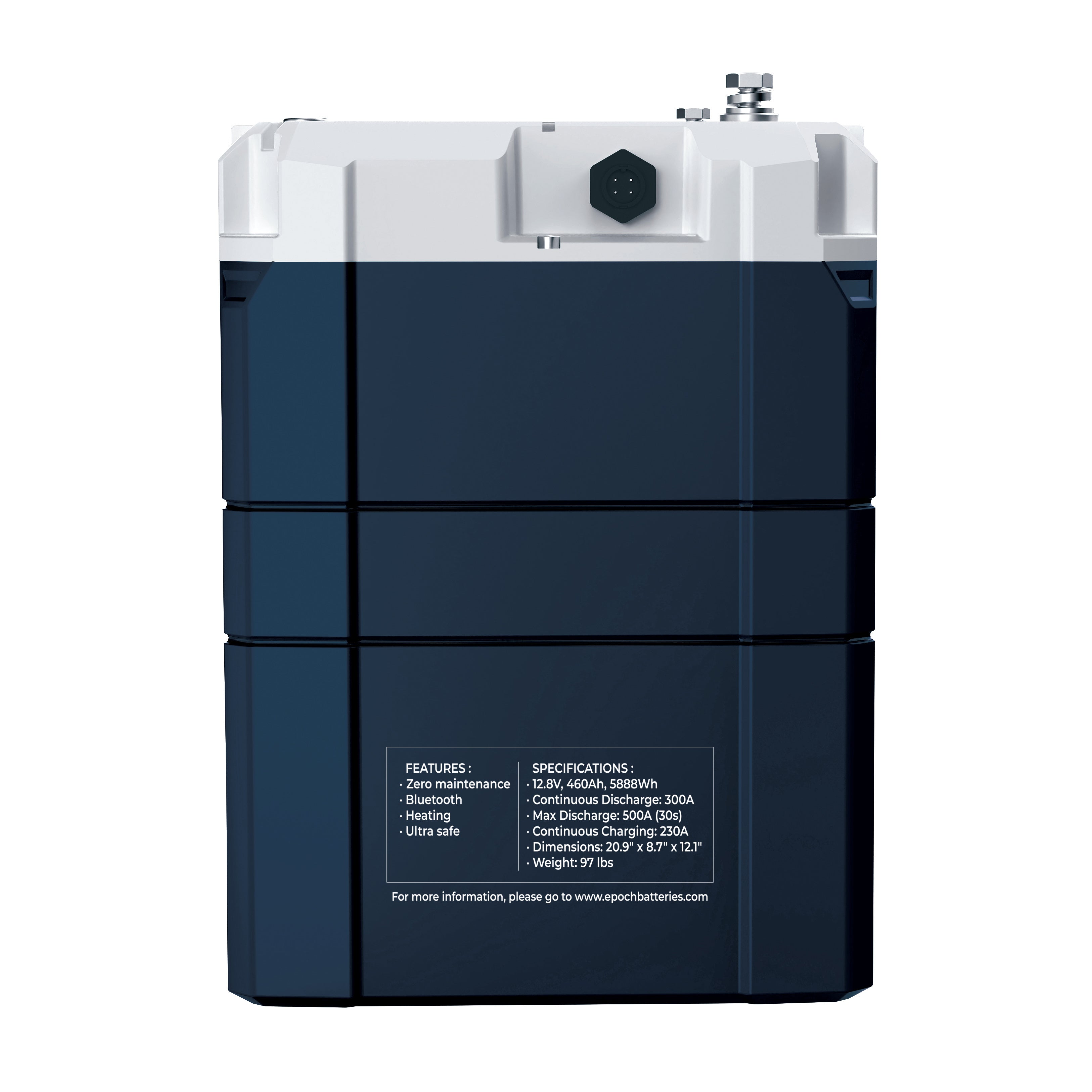 48V 100Ah V2 Elite Series LiFePO4 Battery (5.12kWh)