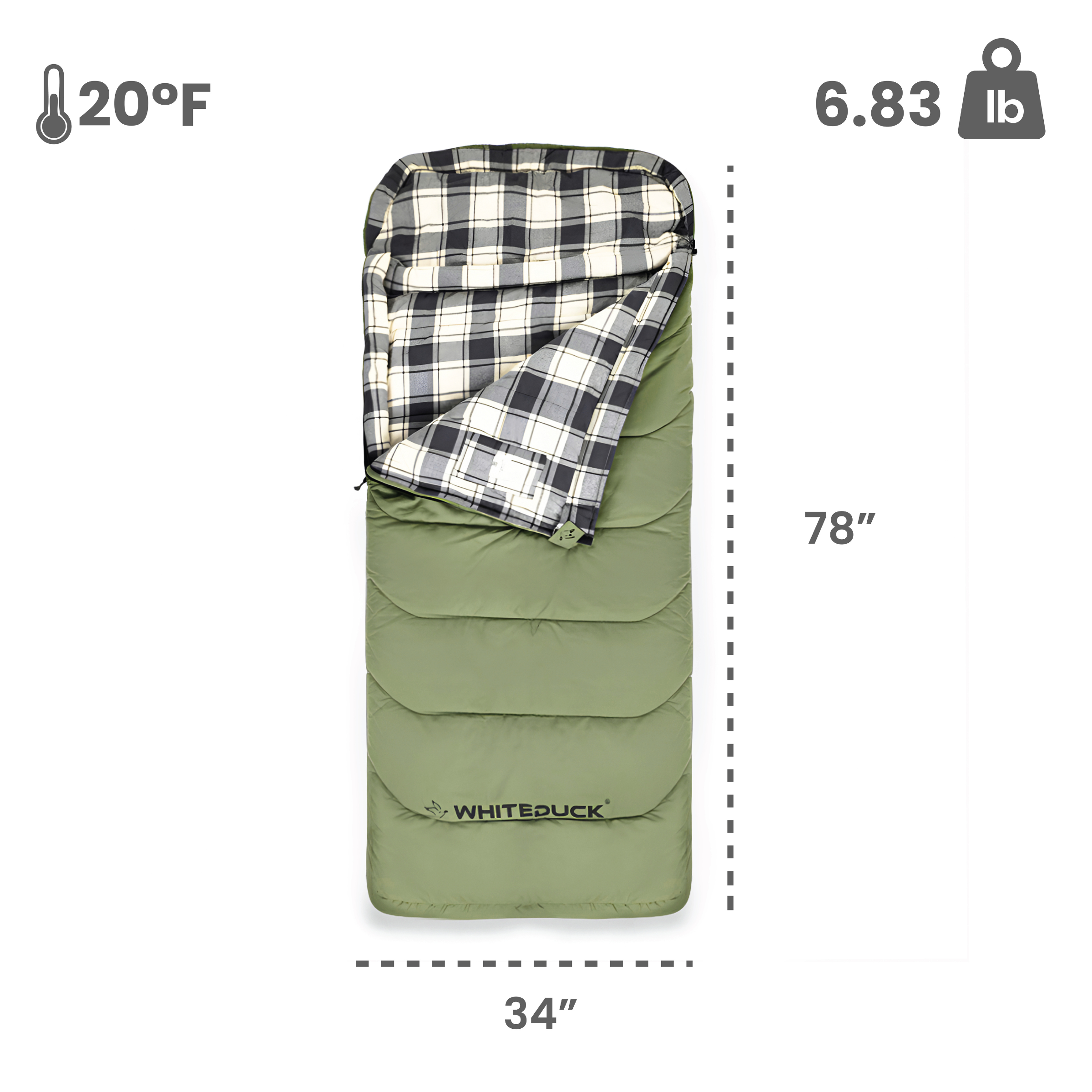 Slumbernest™ Sleeping bag 20°F