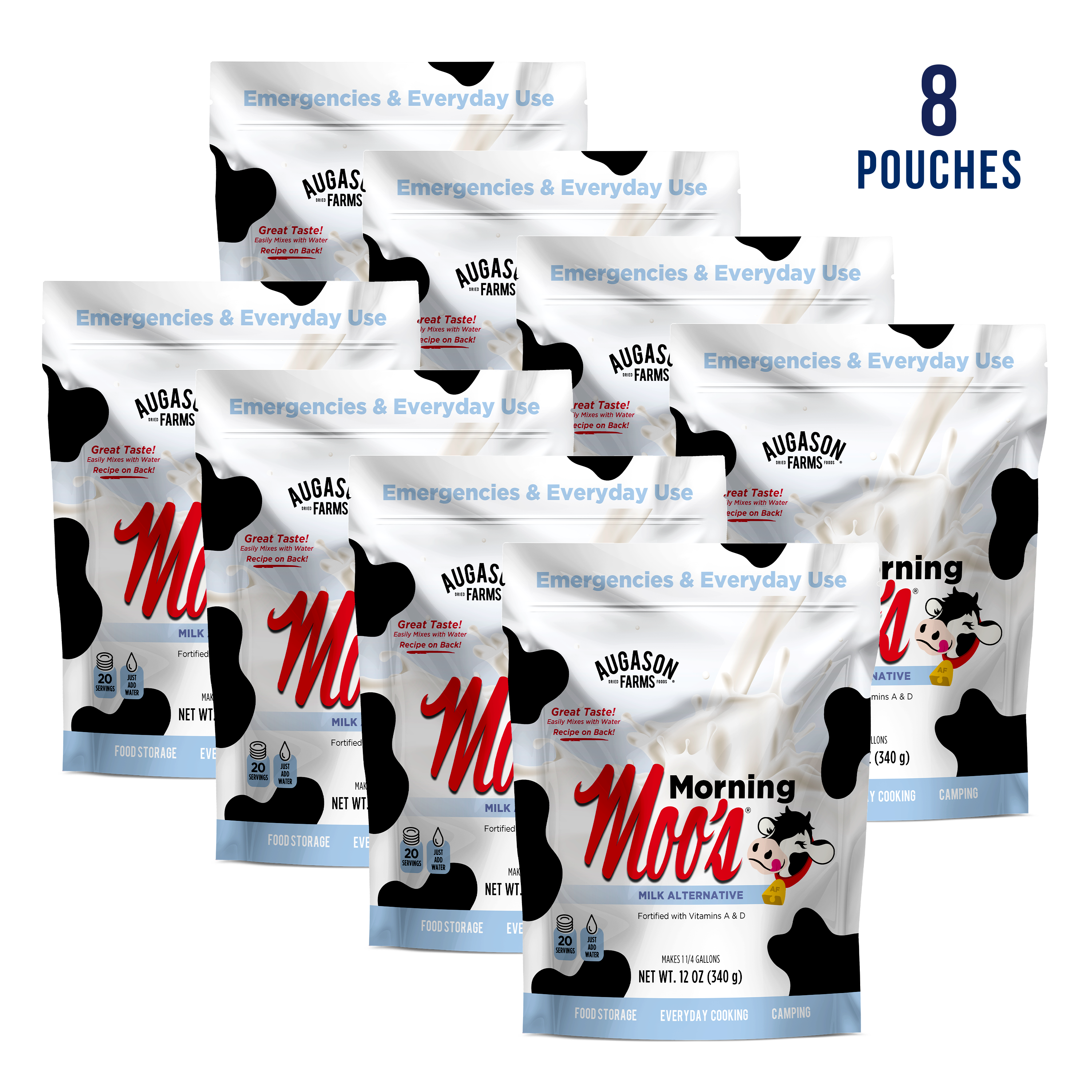 Morning Moo’s Milk Alternative Pouch, 20 Servings
