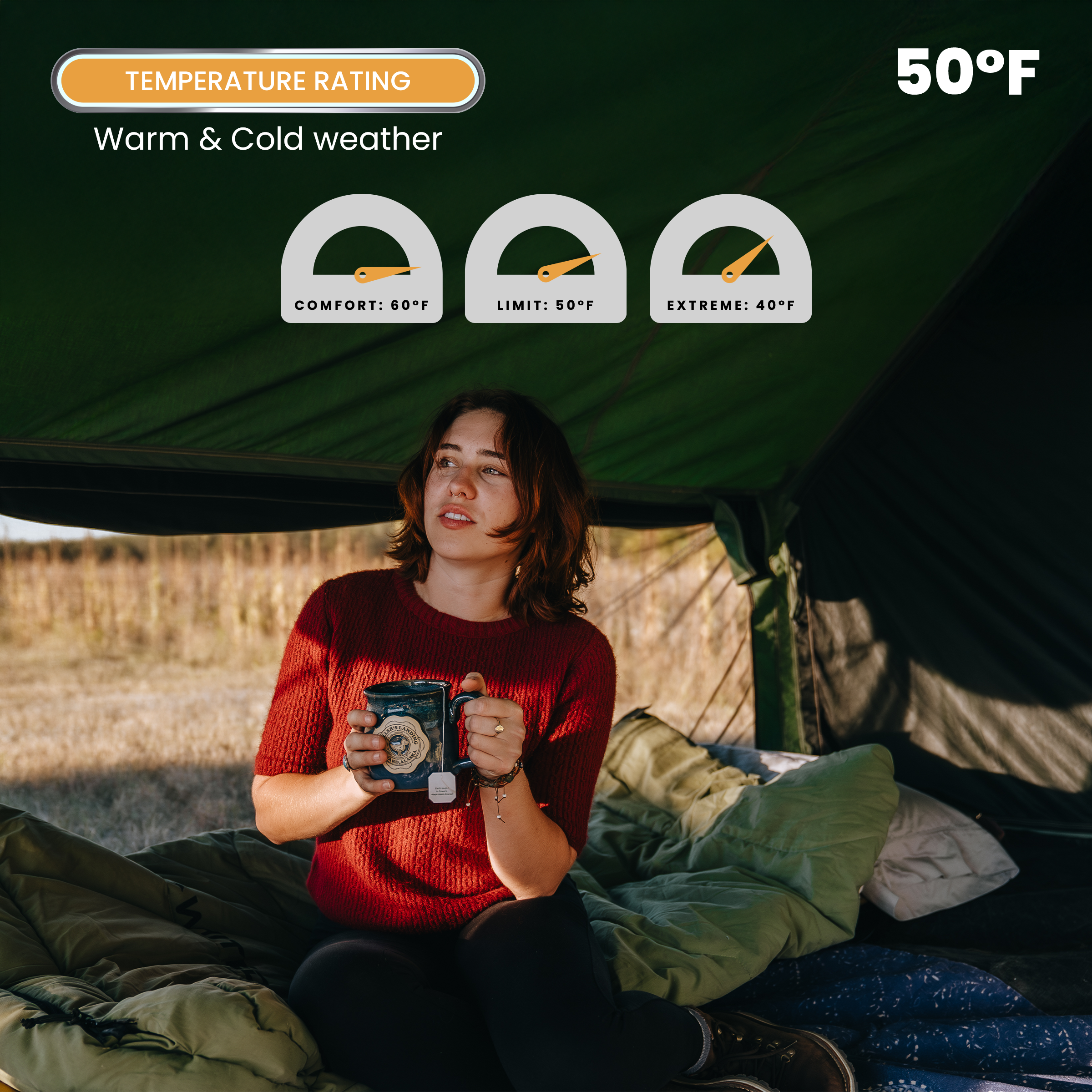 Slumbernest™ Sleeping bag 50°F