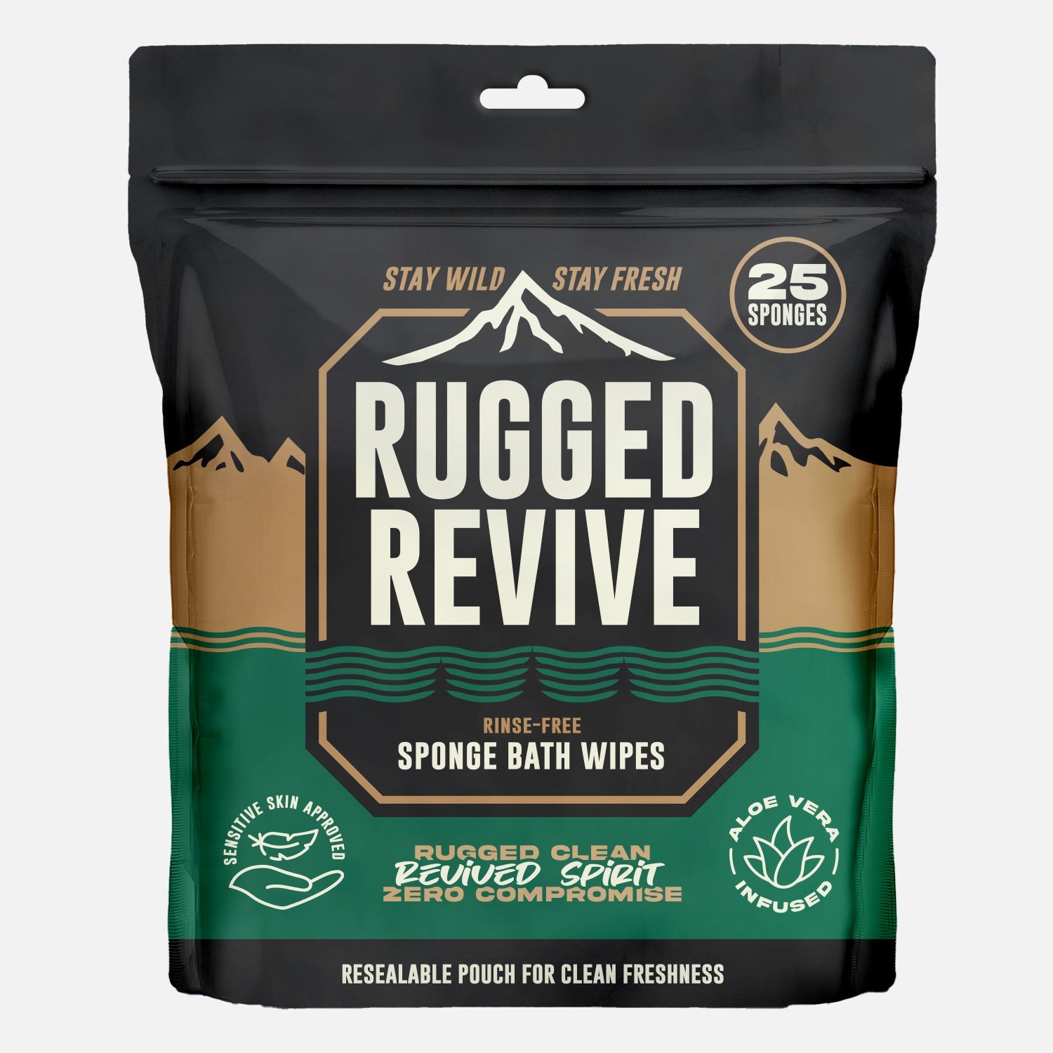 Rinse-Free Bath Sponge