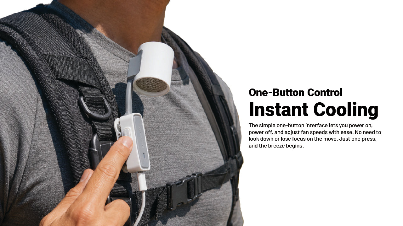 Nitecore NCF20 Lightweight Outdoor Clip-On Fan