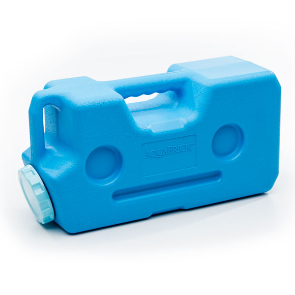 Backordered until Sept 28th - AquaBrick Container - 6 pack With Spigot