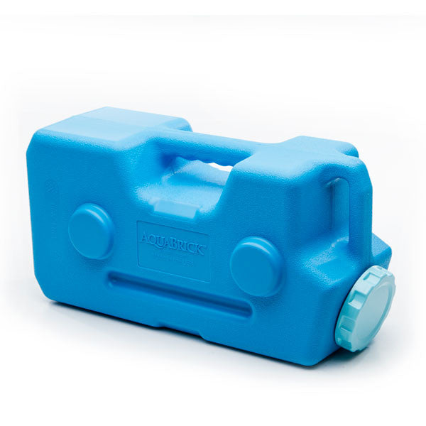 Backordered until Sept. 28th - AquaBrick™ Food and Water Storage Container - 2 Bricks Plus Spigot