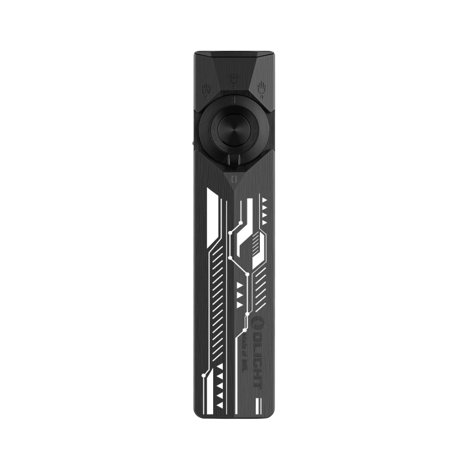 (Custom Engraved) Olight ArkPro Ultra 1700 Lumen Rechargeable EDC Flashlight with UV Light & Green Laser
