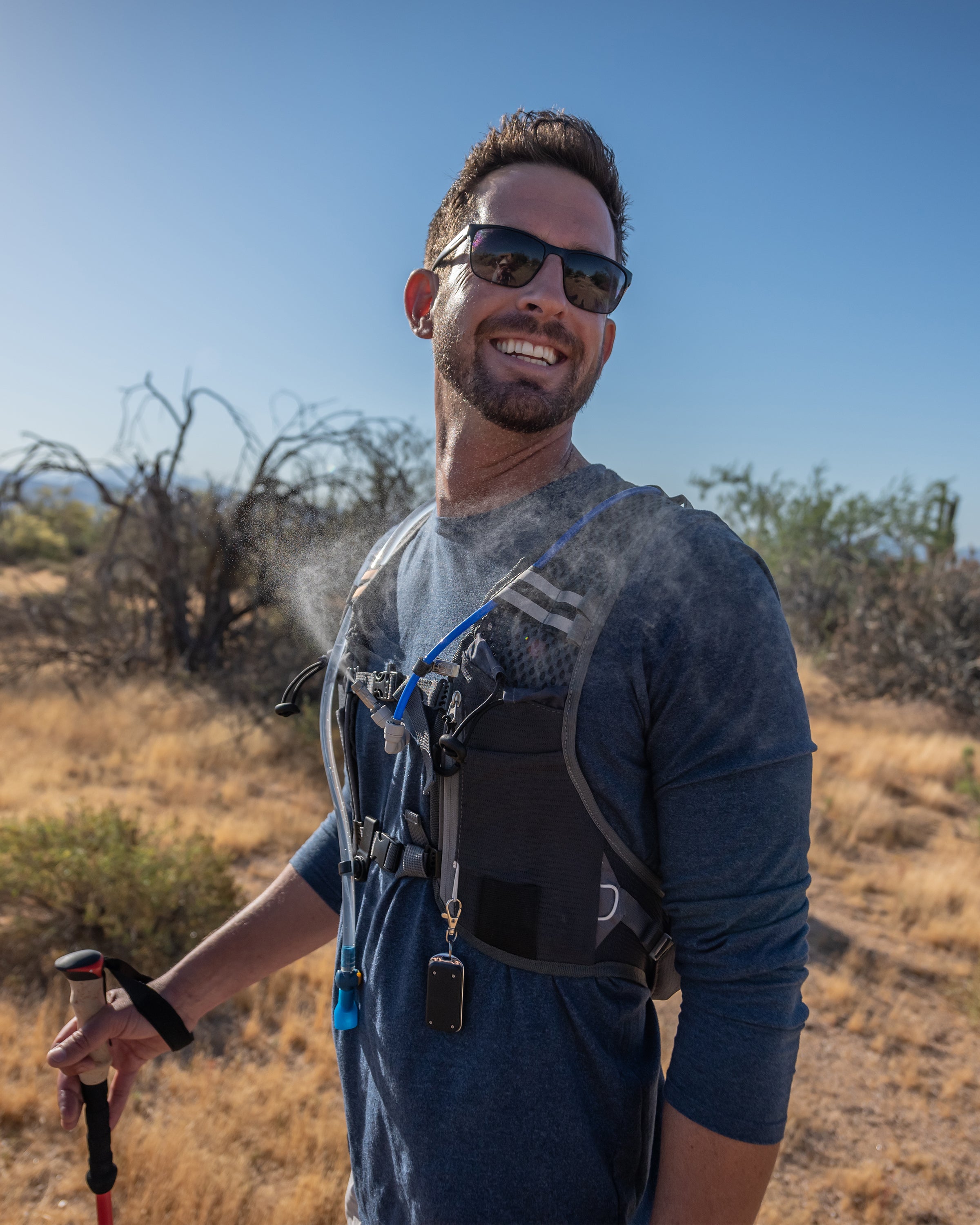 ExtremeMist® Misting Hydration Backpack with 2L Reservoir & Personal Cooling System