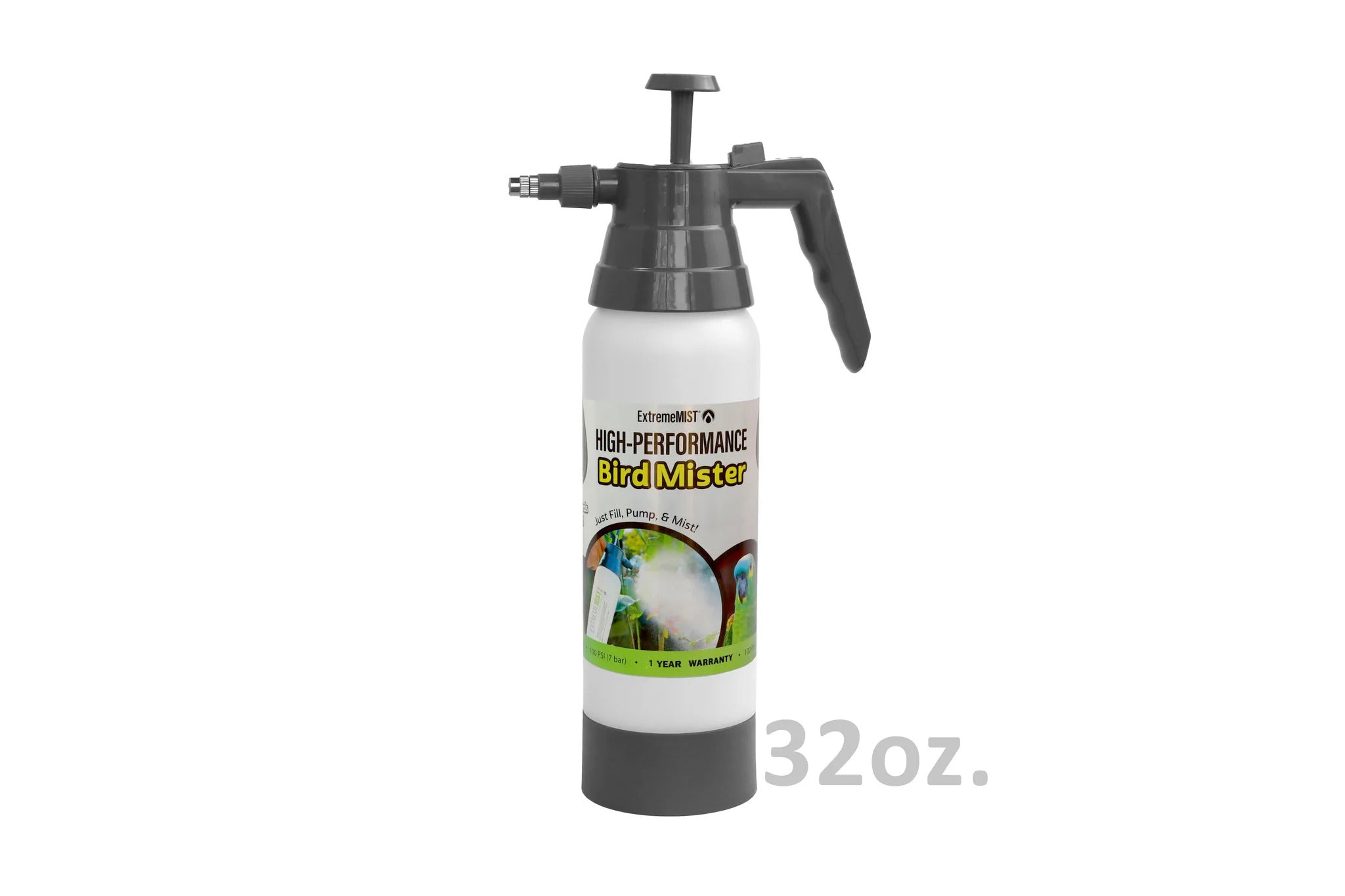 Bird Mister Spray Bottle – Ultra-Fine Parrot Grooming Sprayer for Pet Birds, Feather Care & Cage Humidity