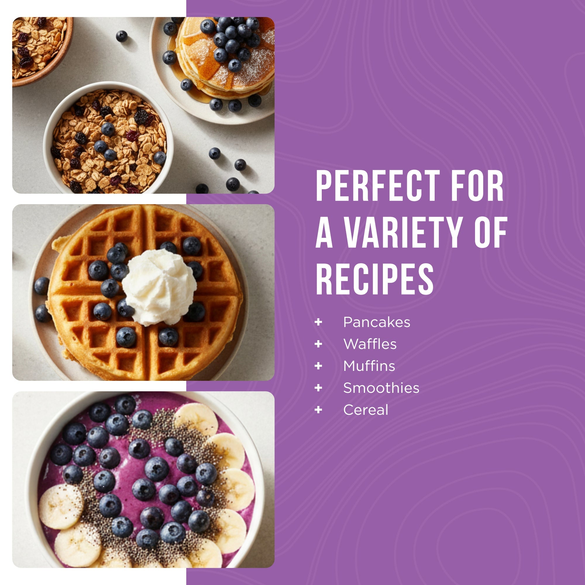 Freeze Dried Whole Blueberries Can, 26 Servings