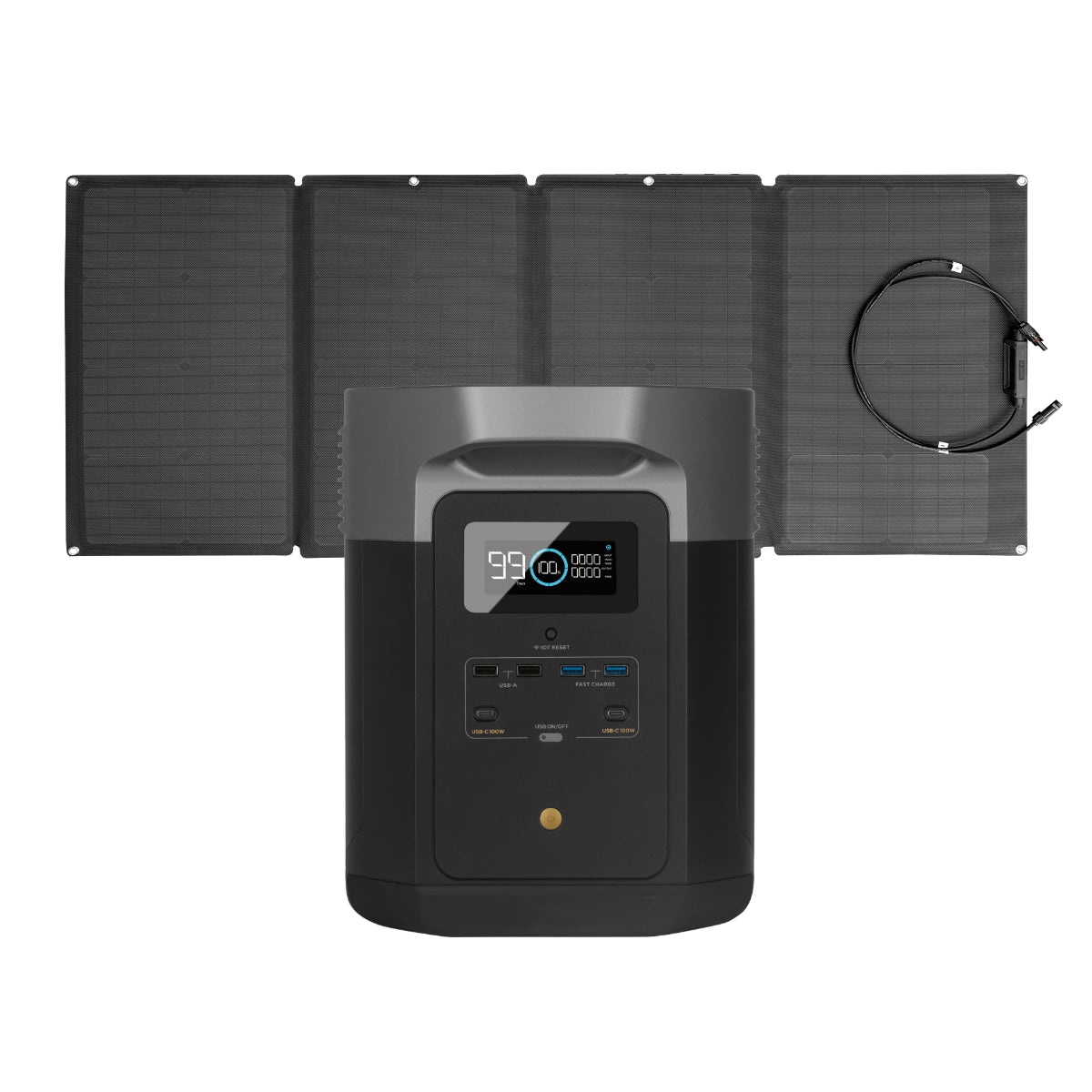 EcoFlow DELTA Max 2000 + 220W Solar Panel