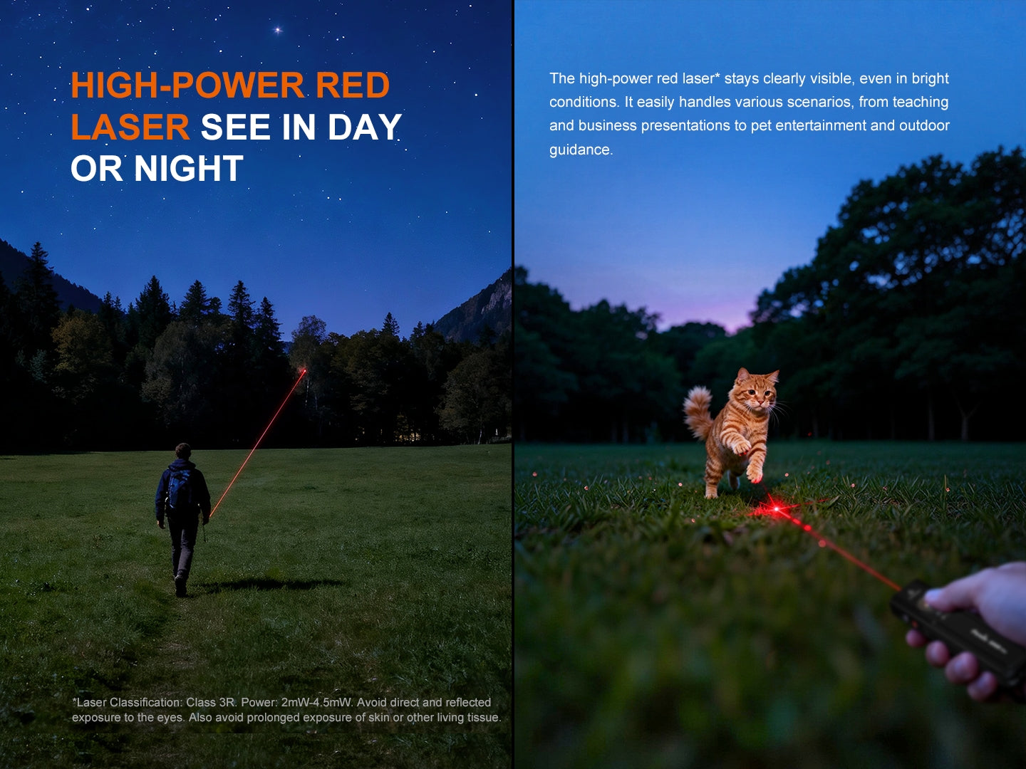 Fenix E06R Pro 1600 Lumen USB-C Rechargeable EDC Flashlight with UV Light and Red Laser