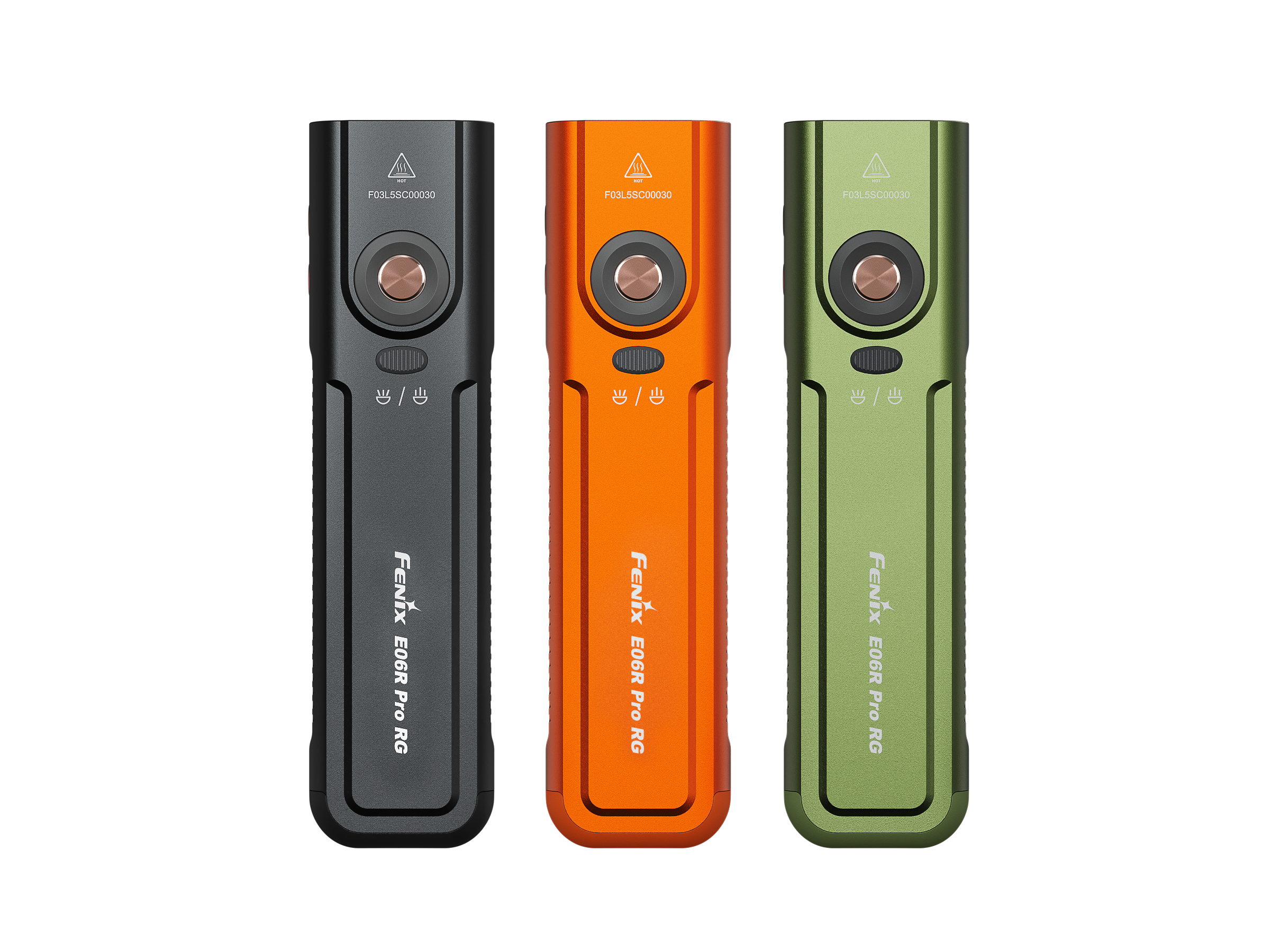 Fenix E06R Pro RG 1600 Lumen USB-C Rechargeable EDC Flashlight with Red Light and Green Laser