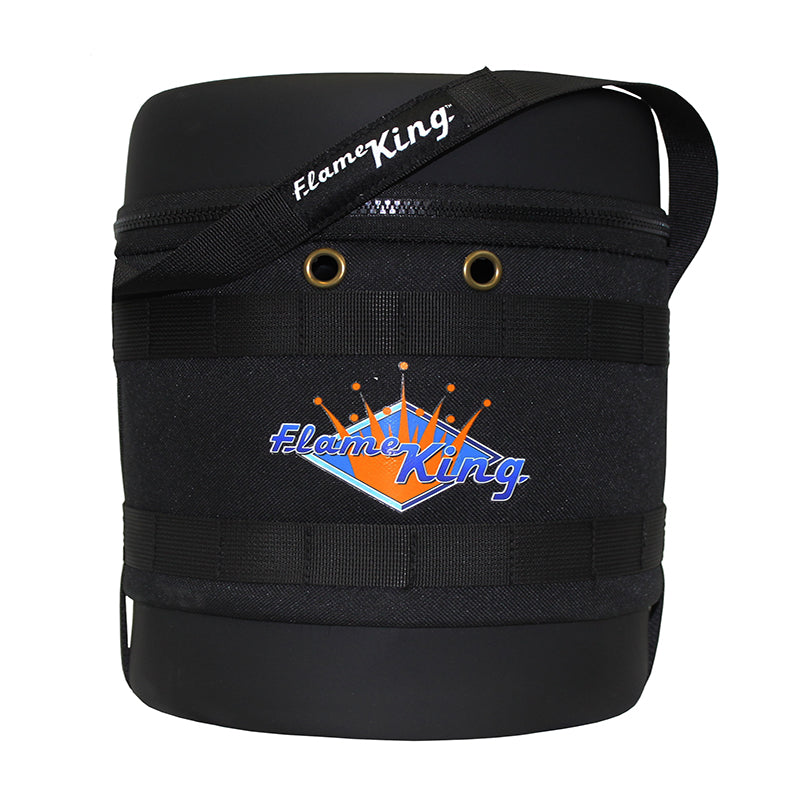 Flame King Propane Gas Hauler for 3lb (0.8gal) Propane Tank Insulated Protective Carry Case