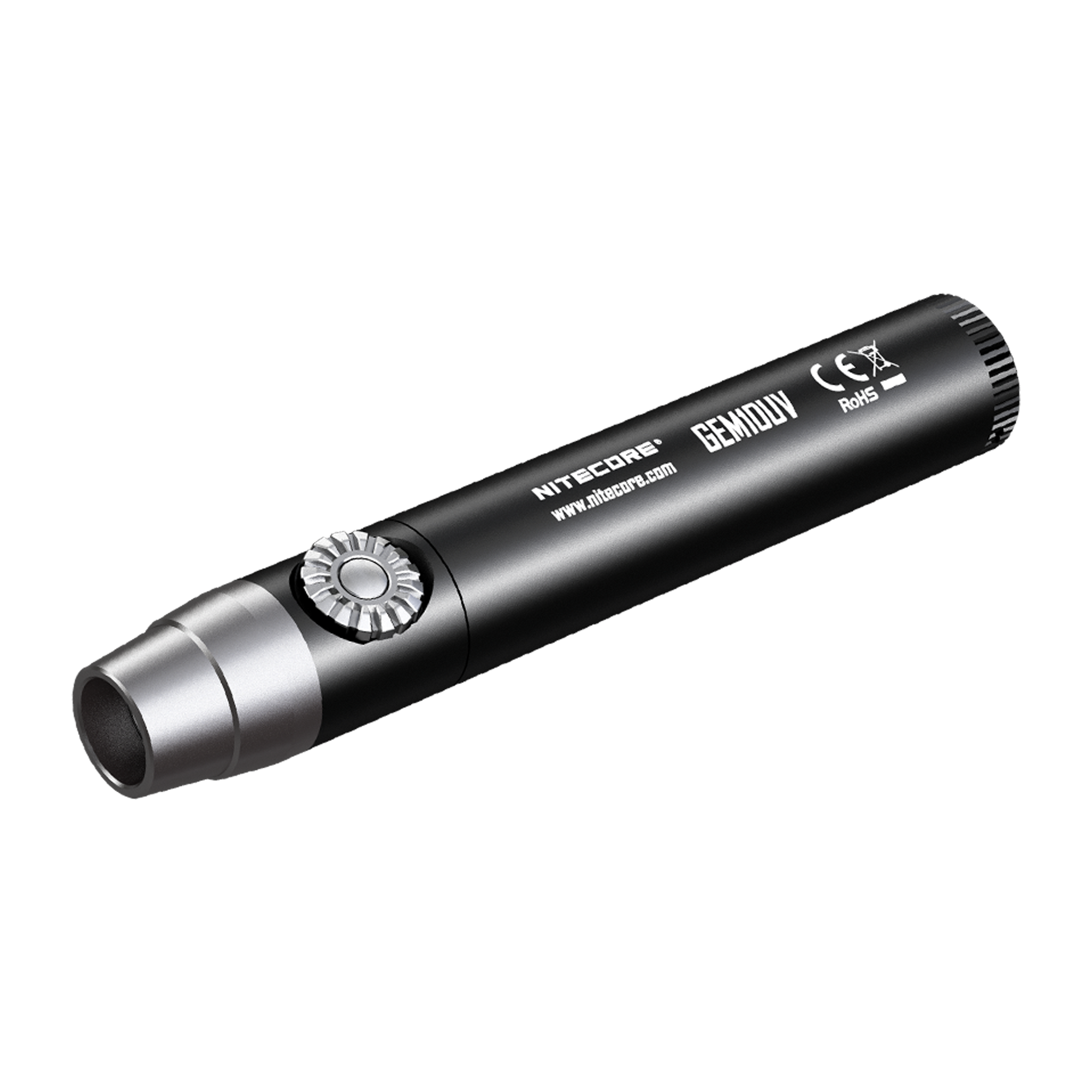 Nitecore GEM10UV UV LED Flashlight, Infinitely Adjustable Brightness for Gem Identification