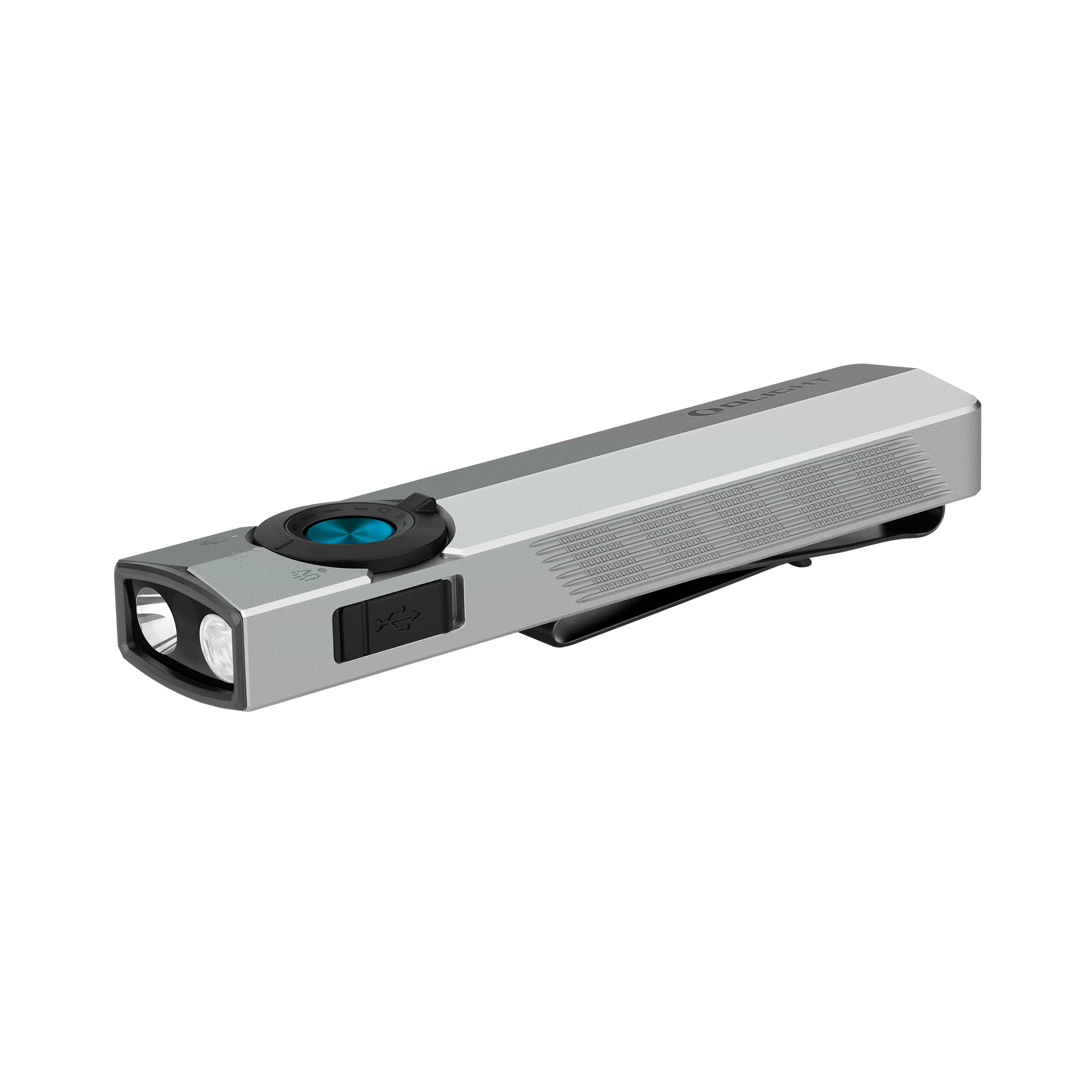 Olight ArkPro 1500 Lumen Rechargeable EDC Flashlight with UV Light & Green Laser