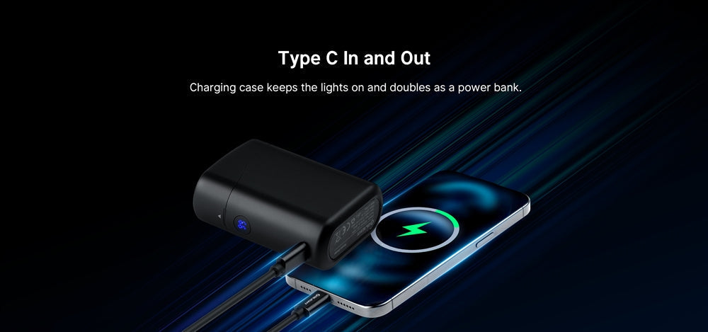 Olight Baton 4 Premium 1300 Lumen Rechargeable EDC Flashlight with Wireless Charging Case