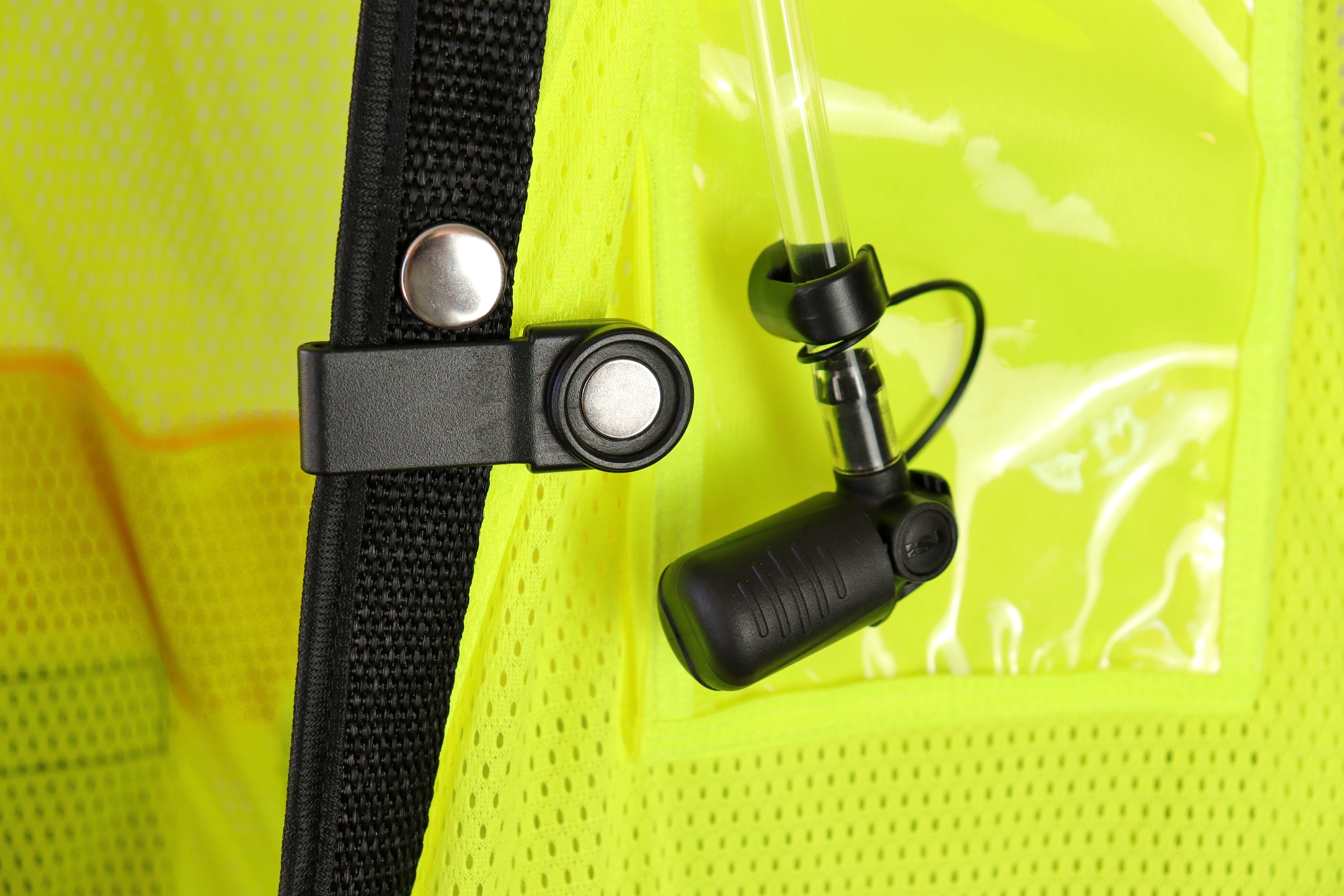 Buy ANSI Class 2 Hydration Safety Vest – High Visibility Reflective Vest with Built-In 1L Water Bladder & Drinking Tube