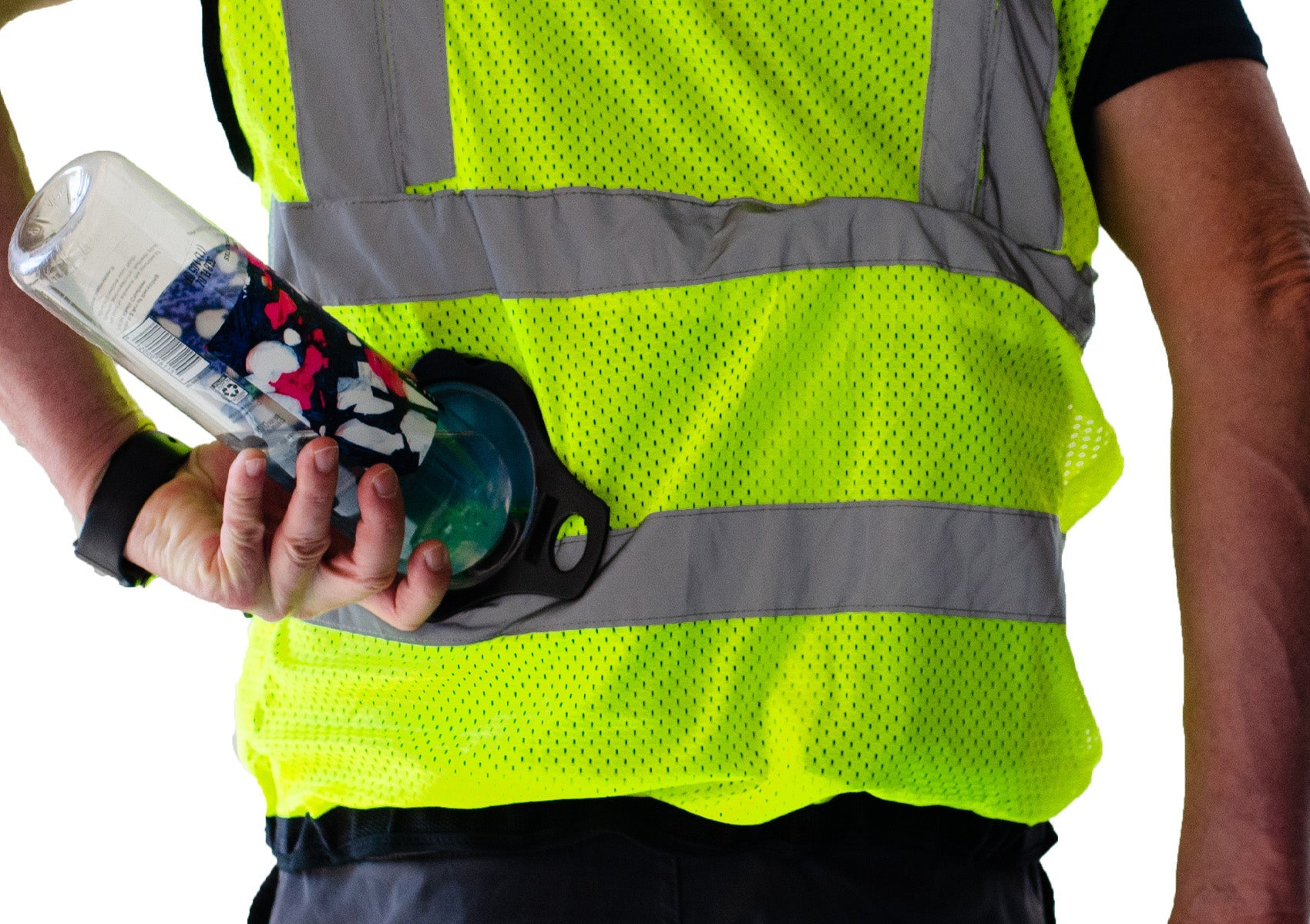 Buy ANSI Class 2 Hydration Safety Vest – High Visibility Reflective Vest with Built-In 1L Water Bladder & Drinking Tube