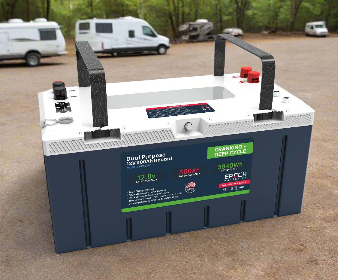 12V 300Ah Cranking & Deep Cycle Lithium Battery (Dual Purpose) - Pro Series