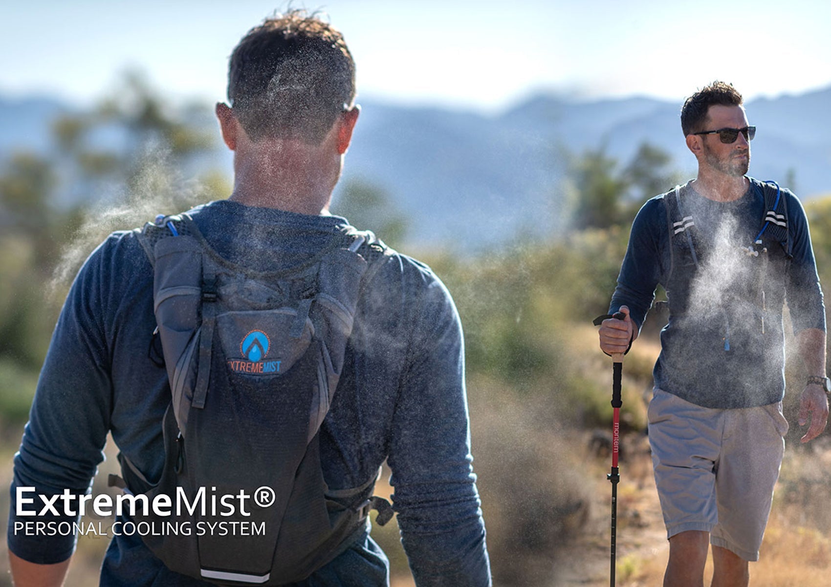 ExtremeMist® Misting Hydration Backpack with 2L Reservoir & Personal Cooling System