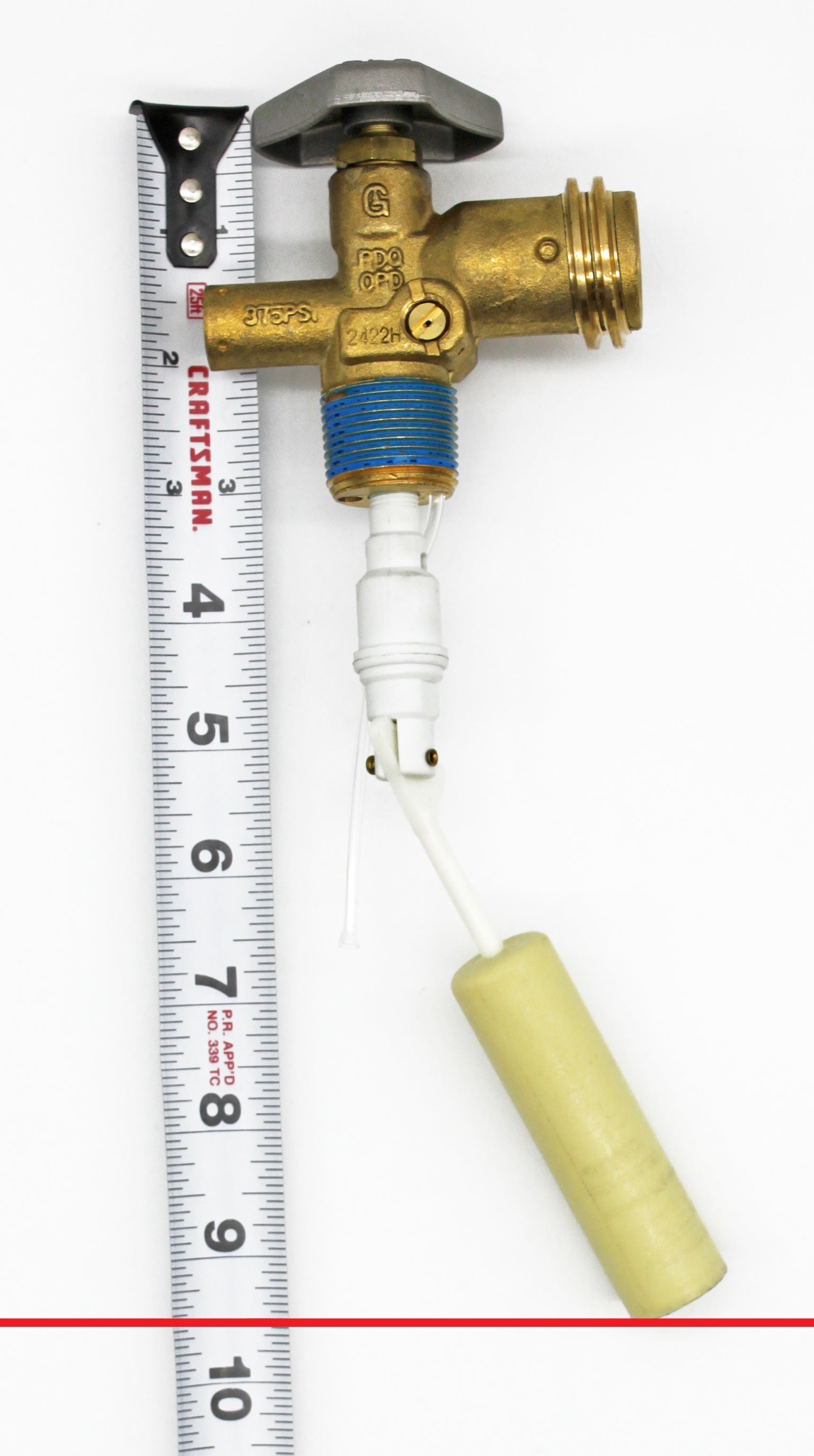 Flame King 20lb OPD Valve For Hog or Horizontal Propane Cylinder