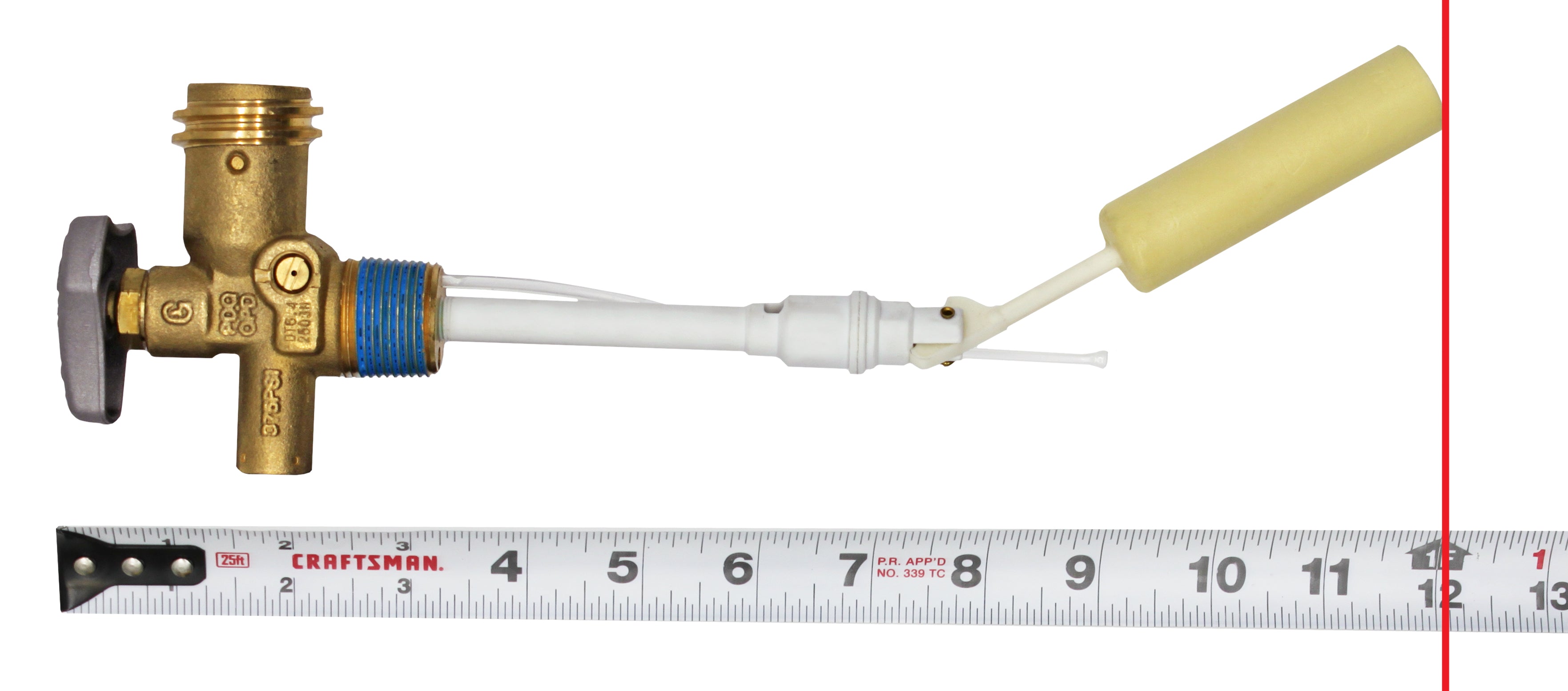 Flame King 40lb OPD Valve for Hog or Horizontal Propane Cylinder