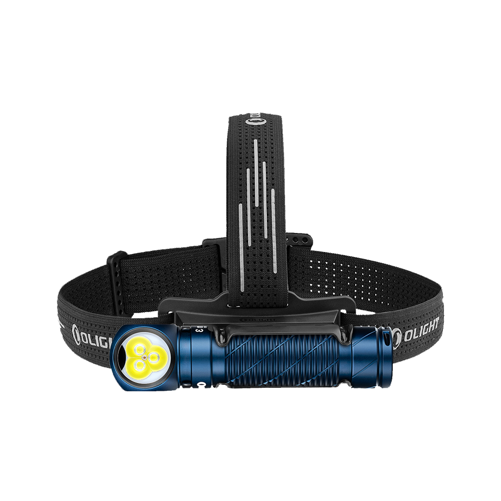 Olight Perun 3 3000 Lumen Rechargeable L-Shaped Headlamp