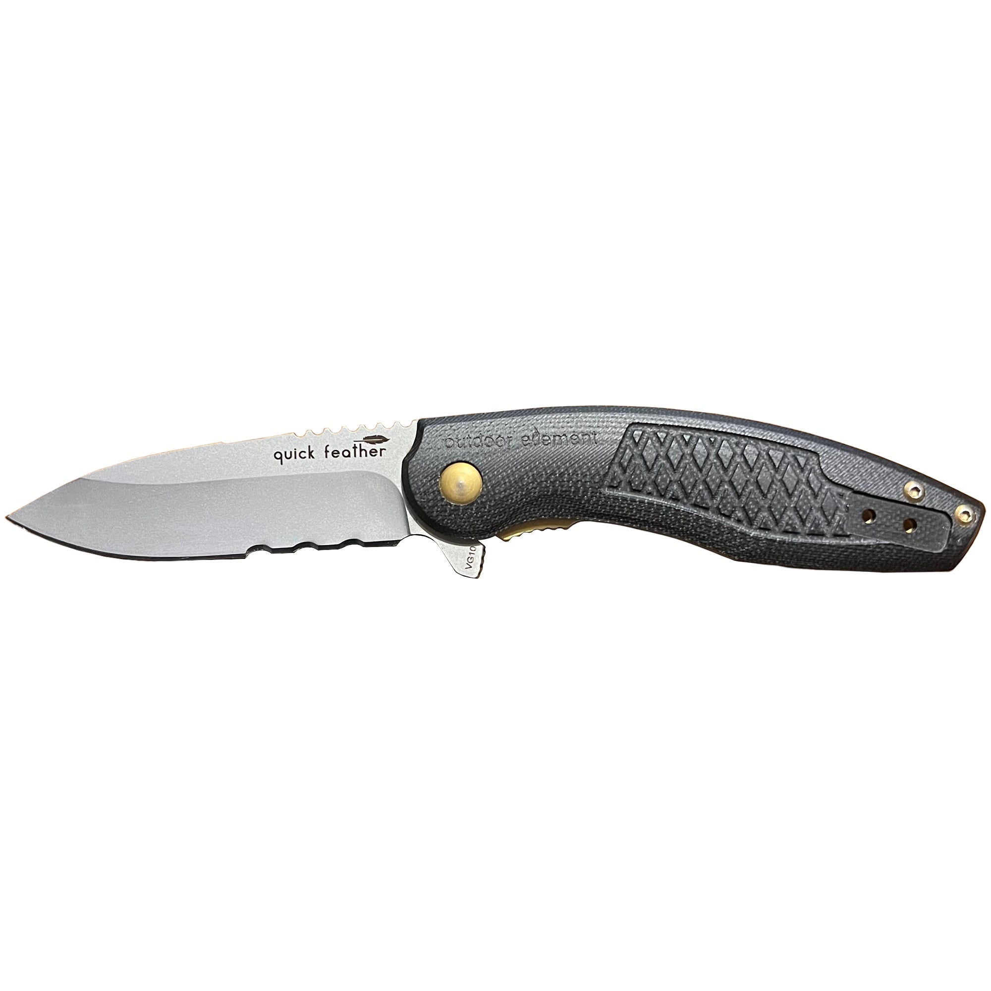 Quick Feather Folding Knife