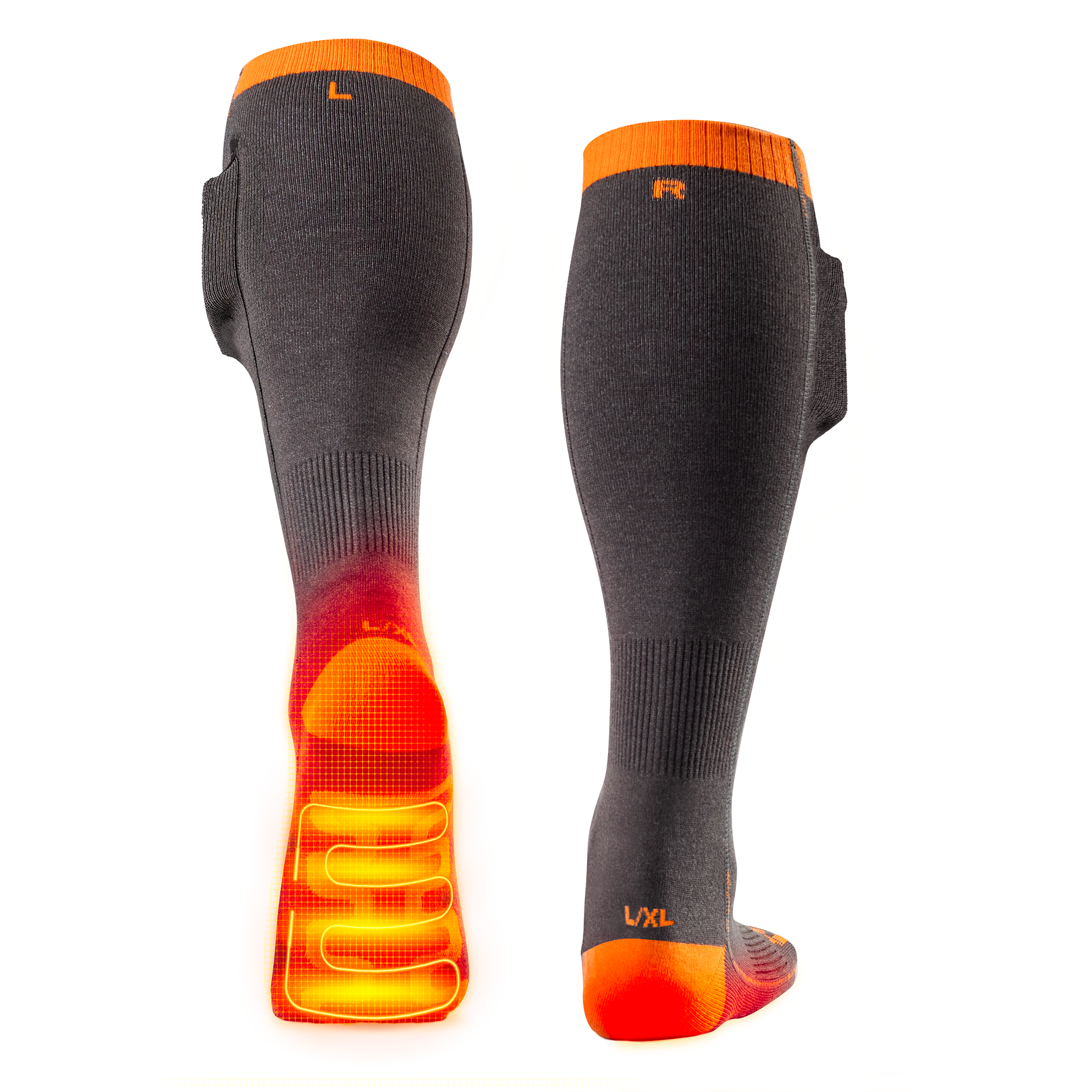 Roam Heated Socks – Unisex Rechargeable Heated Socks with Remote Control