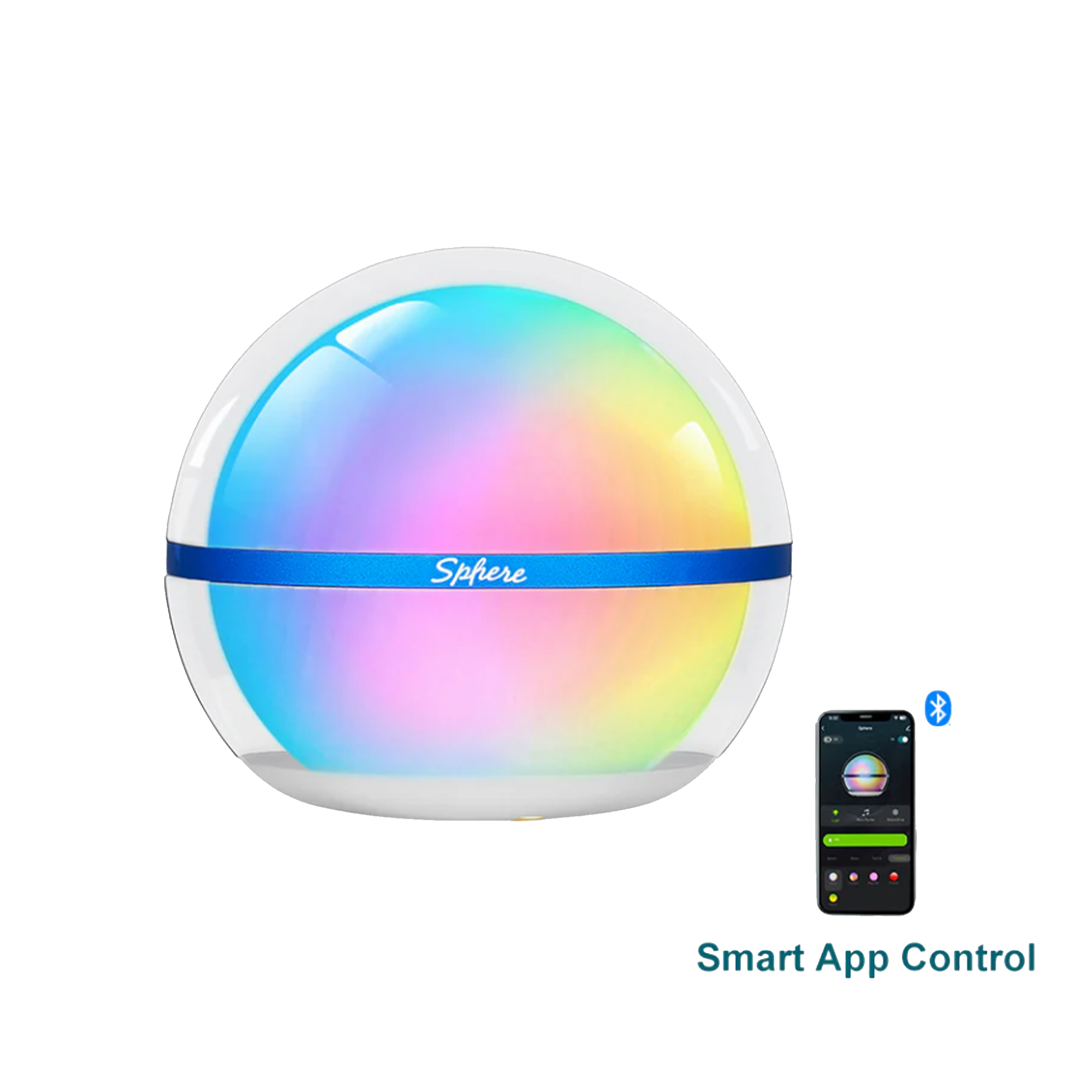 Olight Sphere Smart Night Light, 75 lumens Stepless Dimming Table Lamp