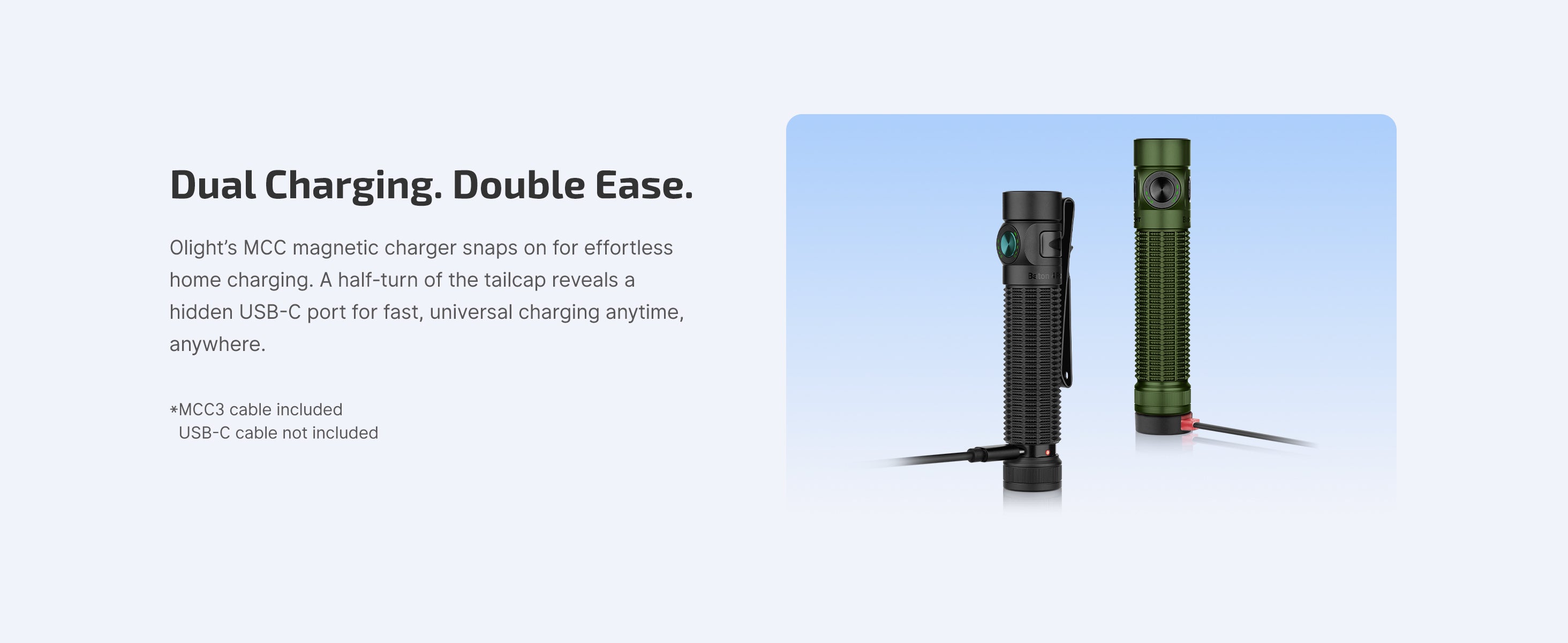Olight Baton 4 Pro 1600 Lumen Rechargeable EDC Flashlight