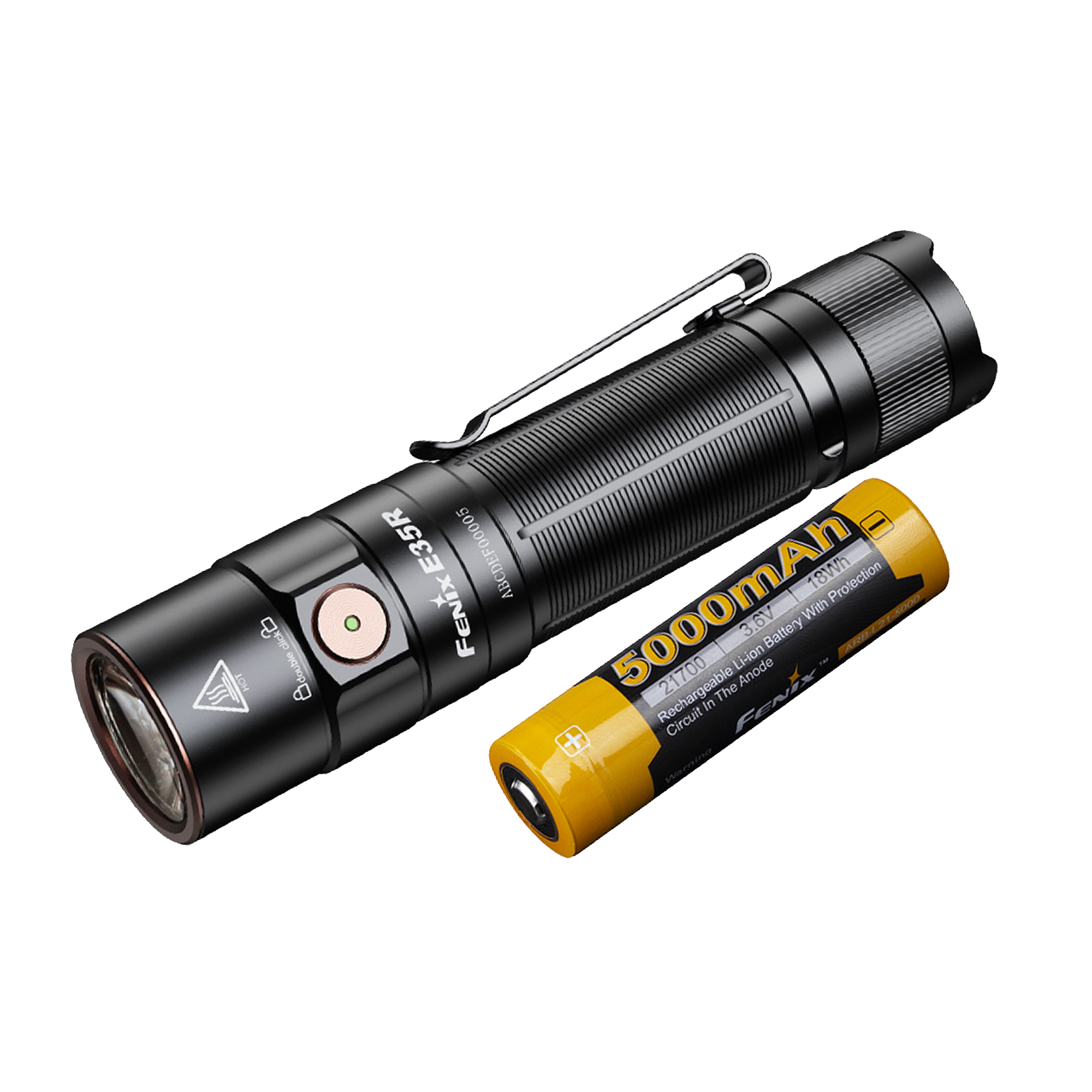 Fenix E35R 3100 Lumen USB-C Rechargeable EDC Flashlight
