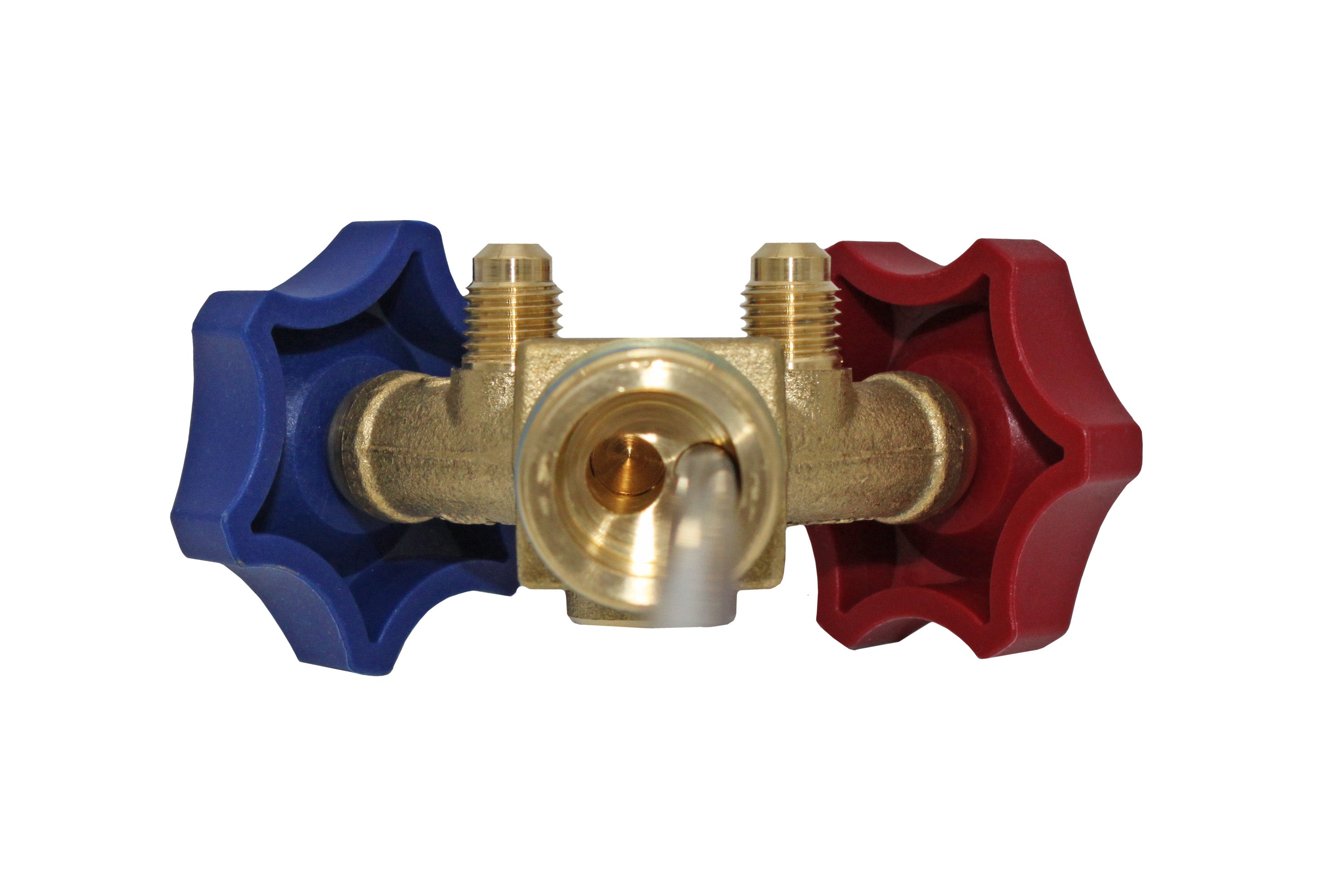 Flame King Y-Valve w/Aluminum Dip Tube & Filter for 30LB Refrigerant Tanks