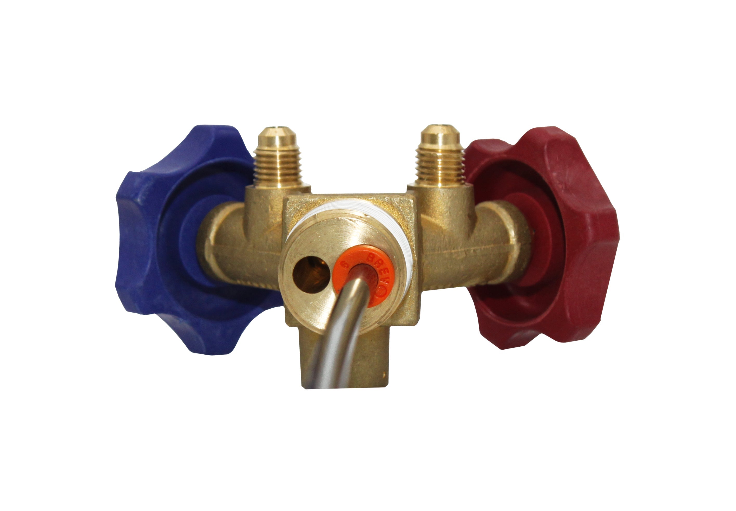 Flame King Y-Valve w/Aluminum Dip Tube & Filter for 50LB Refrigerant Tanks