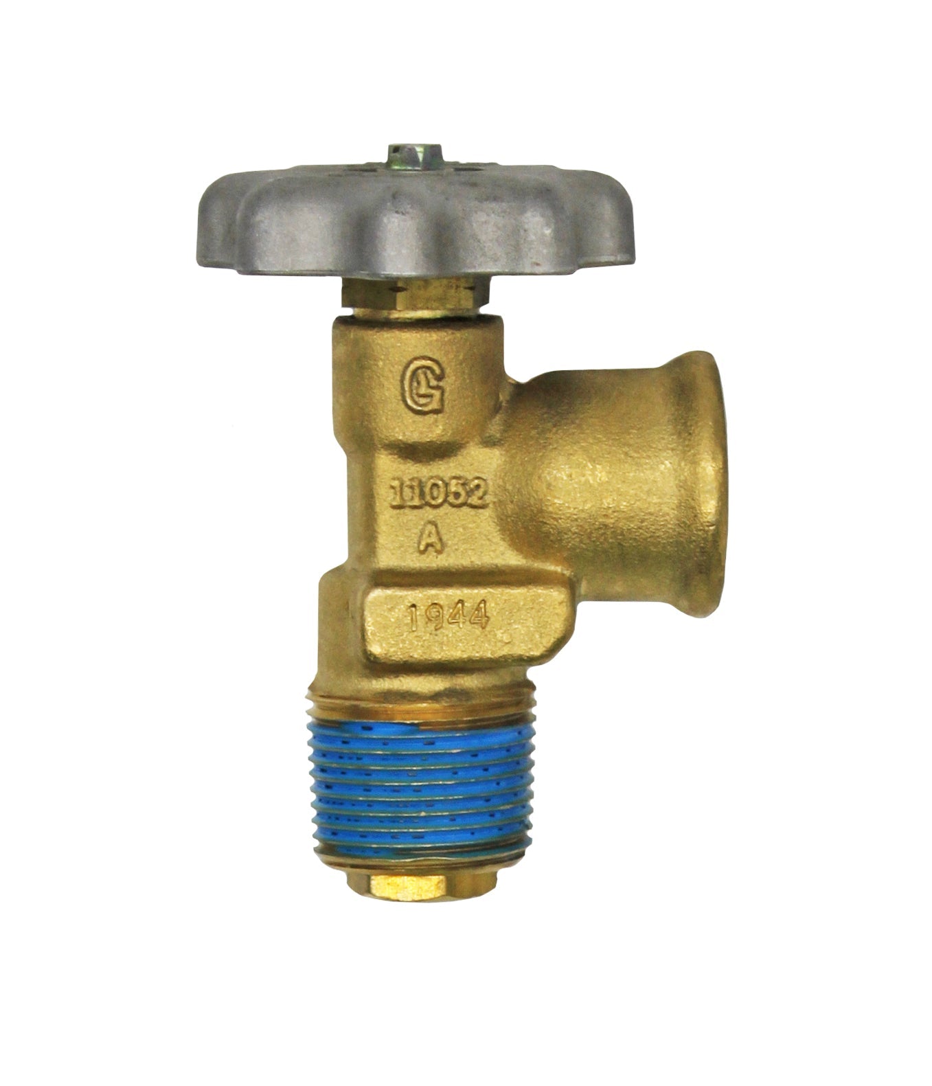 Flame King POL Valve for RV ASME Horizontal Propane Tanks