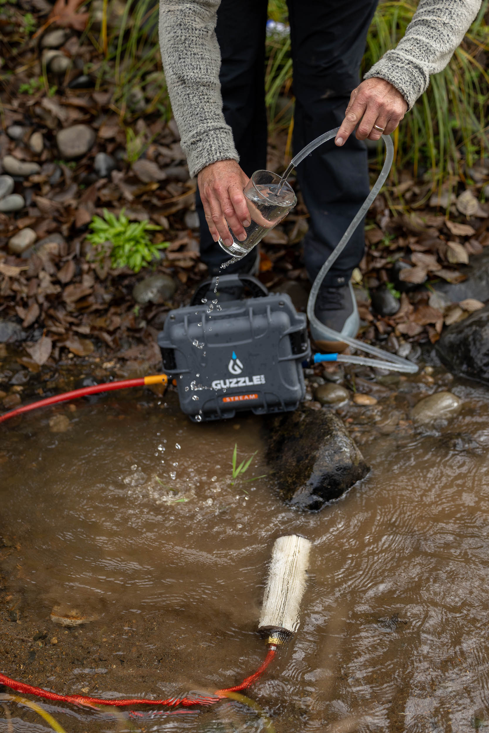 Stream - Portable Water Filtration & Purification System
