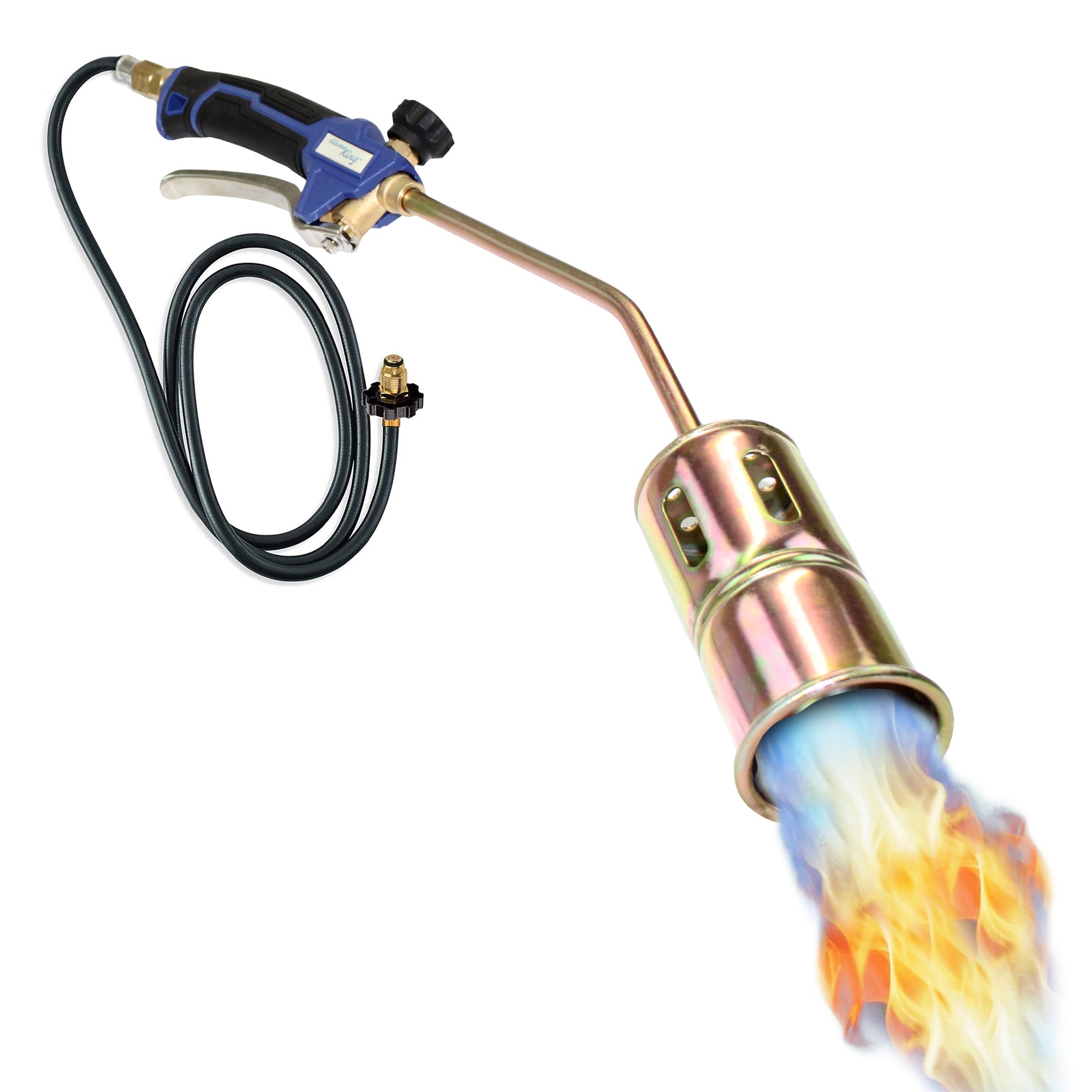 Flame King Propane Torch Weed Burner with Blast Trigger 320,000 BTU