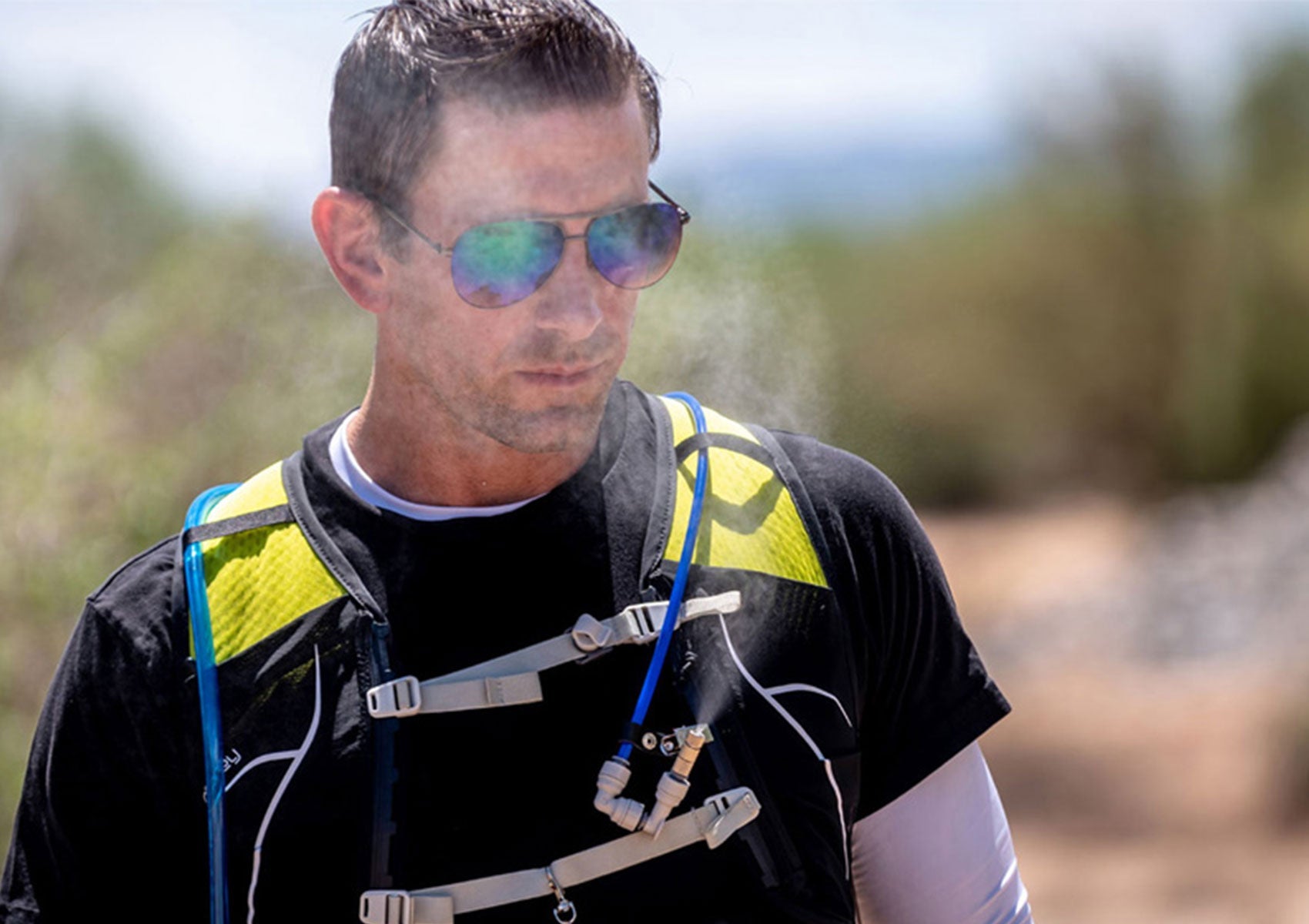 Hydration Pack Retrofit Kit – Adds Misting & Drinking Cooling System