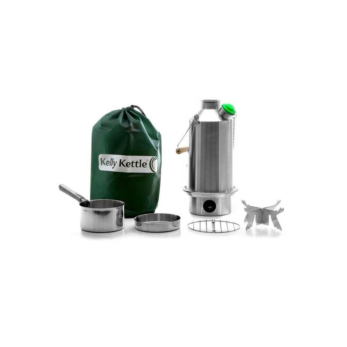 Stainless Steel 'Base Camp' Kettle (54 fl.oz.) - Basic Kit