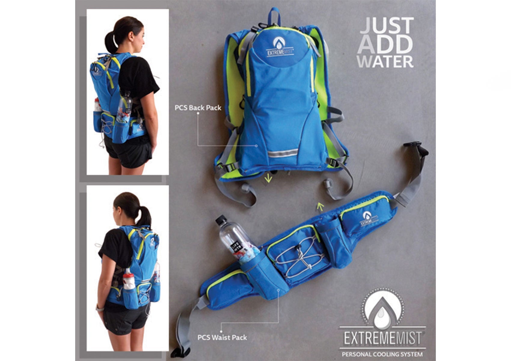 Hydration Waist Pack – Detachable Dual Holster Water Bottle Belt for Hands-Free Outdoor Hydration