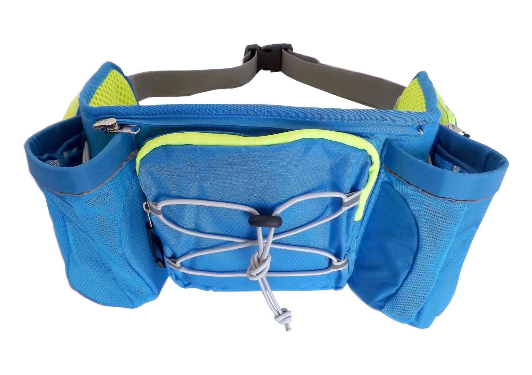 Hydration Waist Pack – Detachable Dual Holster Water Bottle Belt for Hands-Free Outdoor Hydration