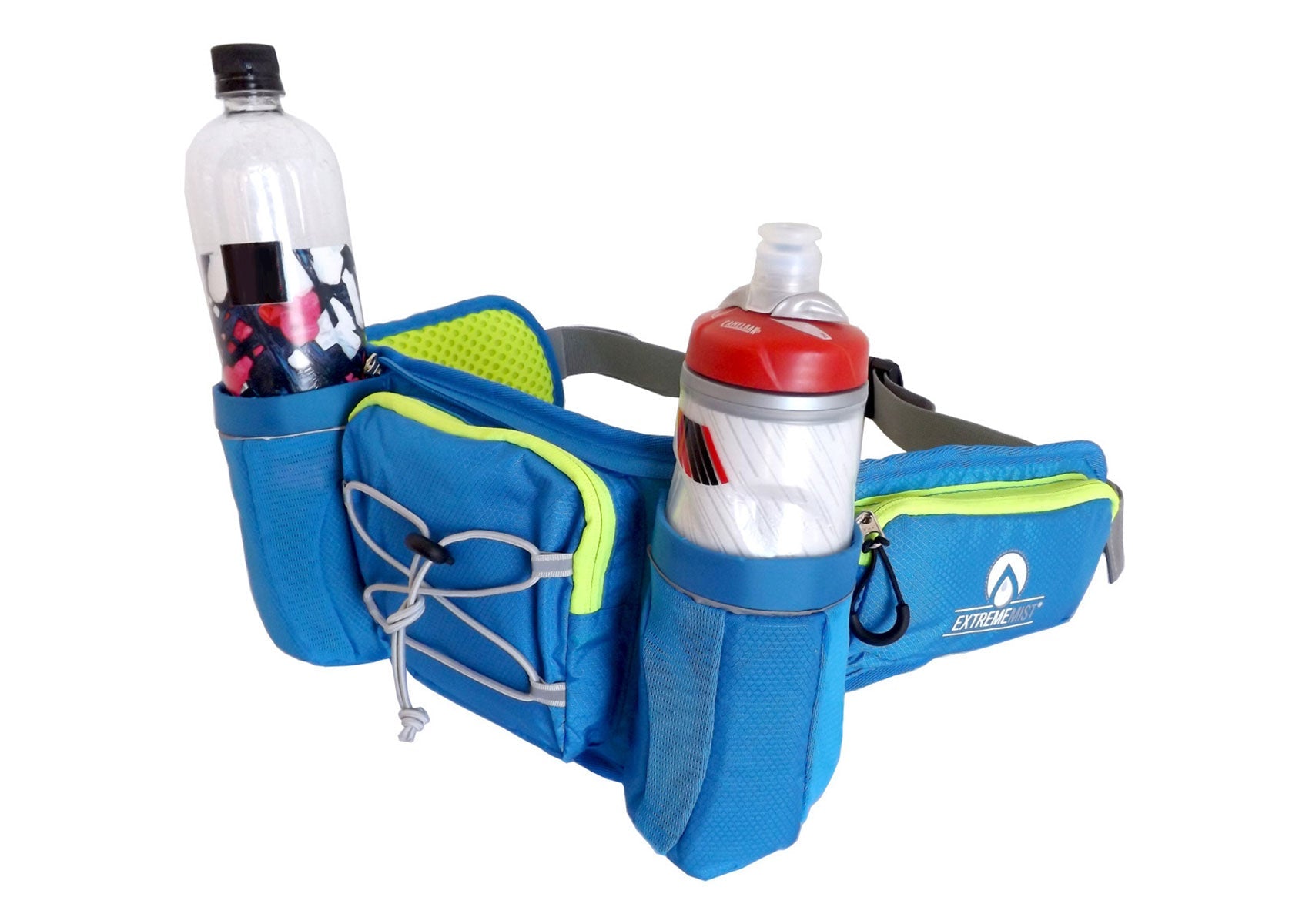 Hydration Waist Pack – Detachable Dual Holster Water Bottle Belt for Hands-Free Outdoor Hydration