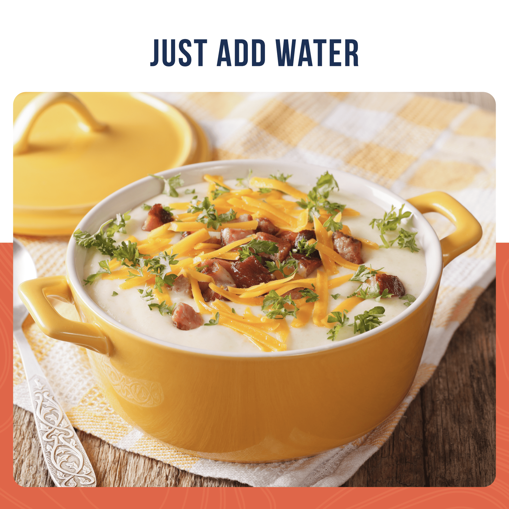 Creamy Potato Soup Mix Can, 36 Servings