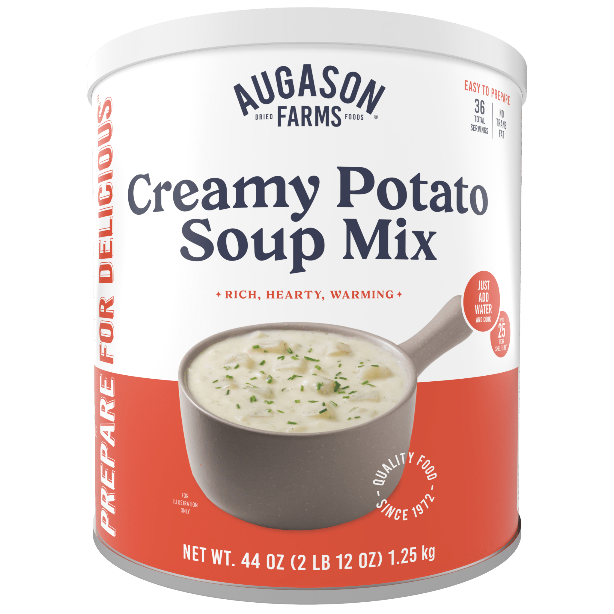 Creamy Potato Soup Mix Can, 36 Servings