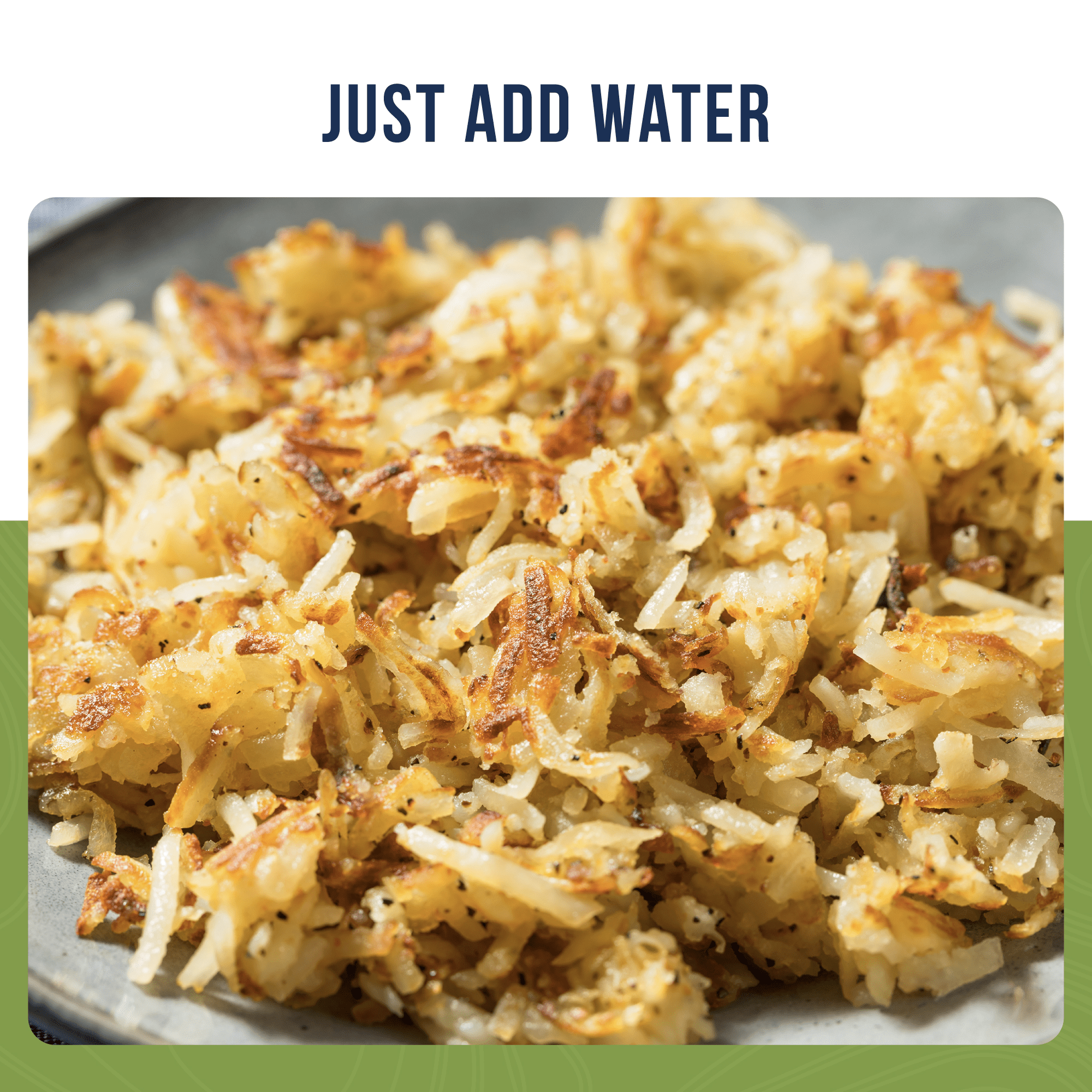 Dehydrated Potato Shreds Can, 31 Servings