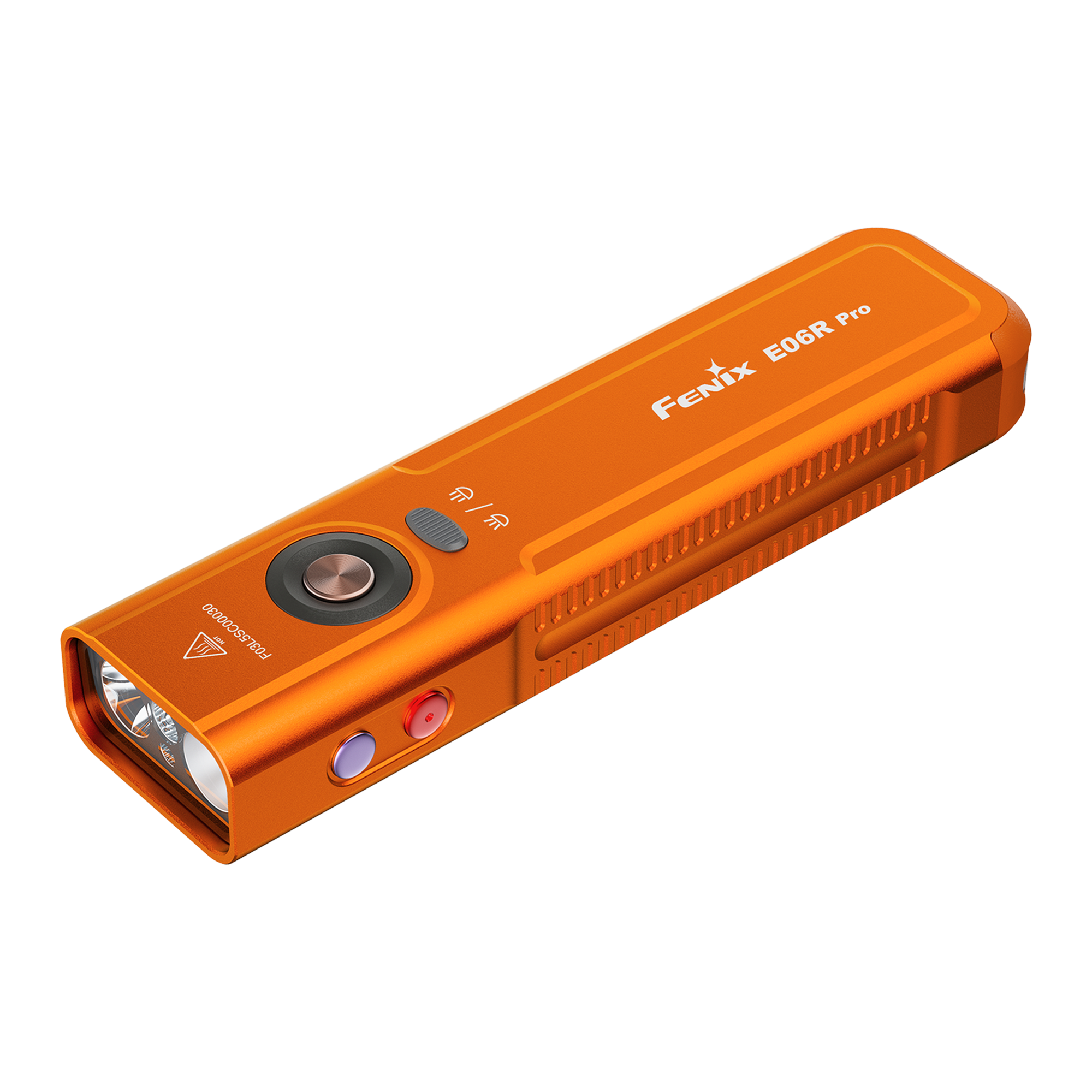 Fenix E06R Pro 1600 Lumen USB-C Rechargeable EDC Flashlight with UV Light and Red Laser