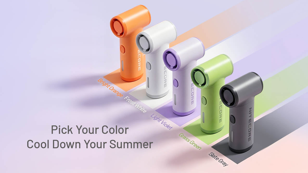 Nitecore NEF nano Palm-Sized High Speed Handheld Fan
