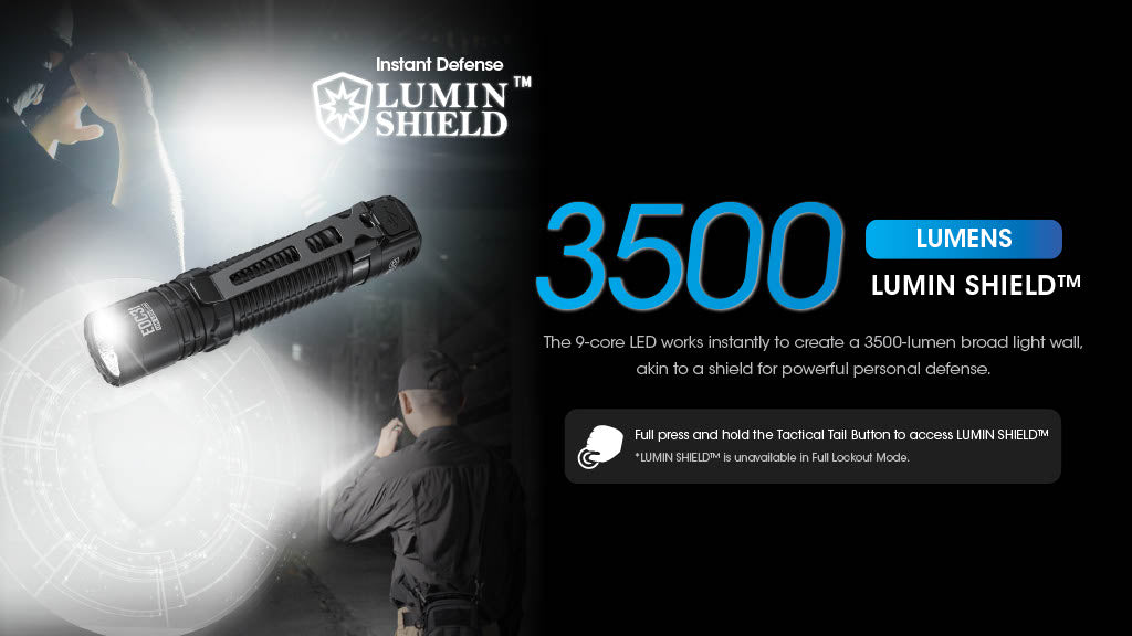 Nitecore EDC31 3500 Lumen USB-C Rechargeable EDC Flashlight